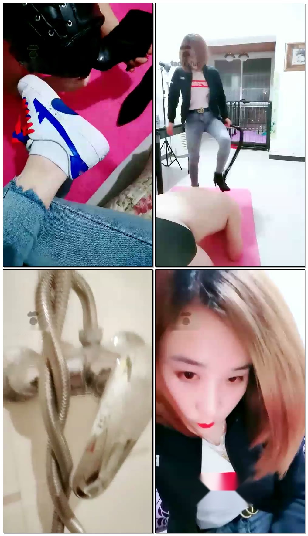 【西安丽妃s】TJ,聊天,今晚圈养这只狗,SP,舔脚,踩脸,虐乳【105分钟】