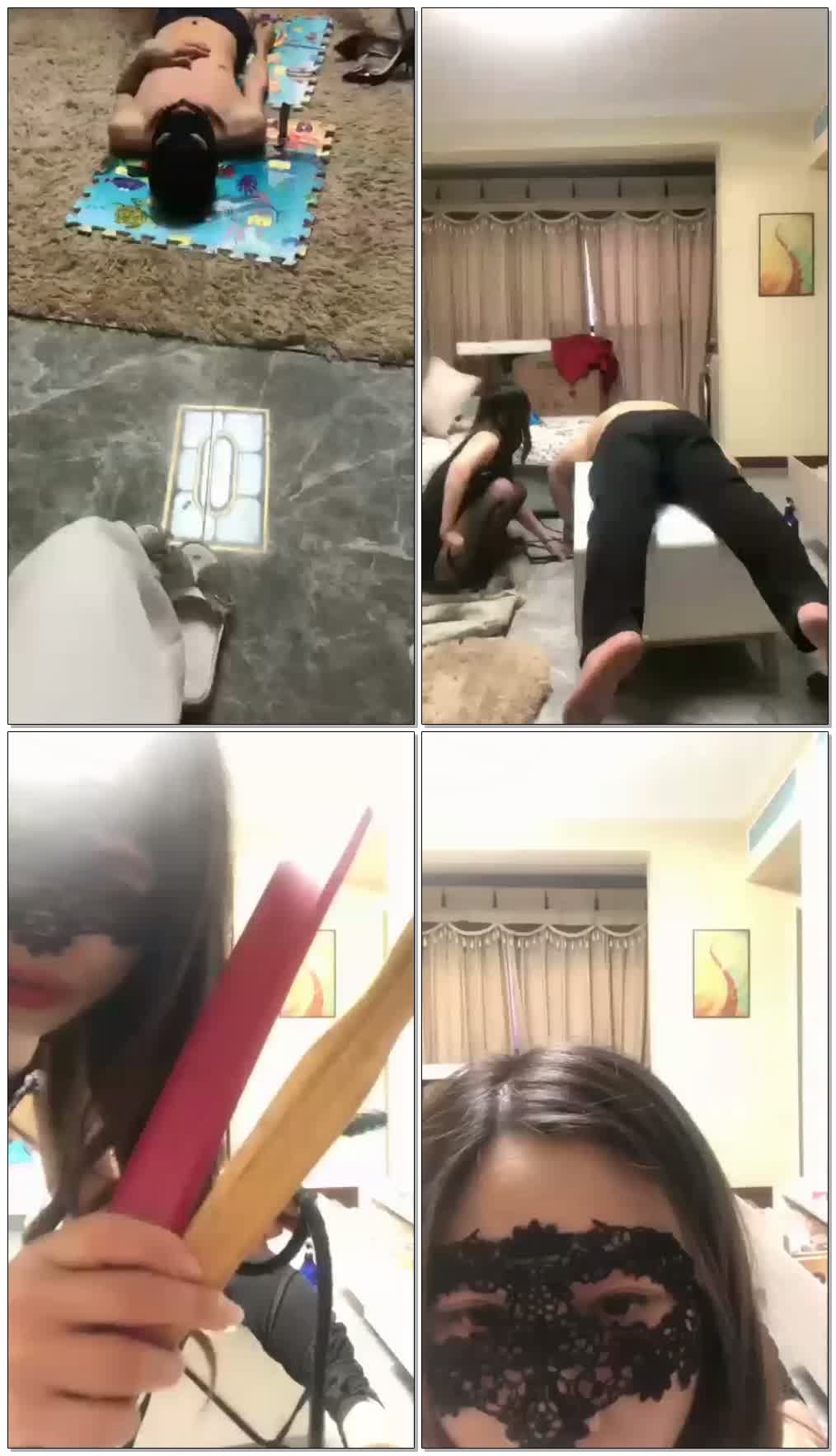 【安主】重庆安主,恋足狗直播,刑奴直播中两部合集【44分钟】