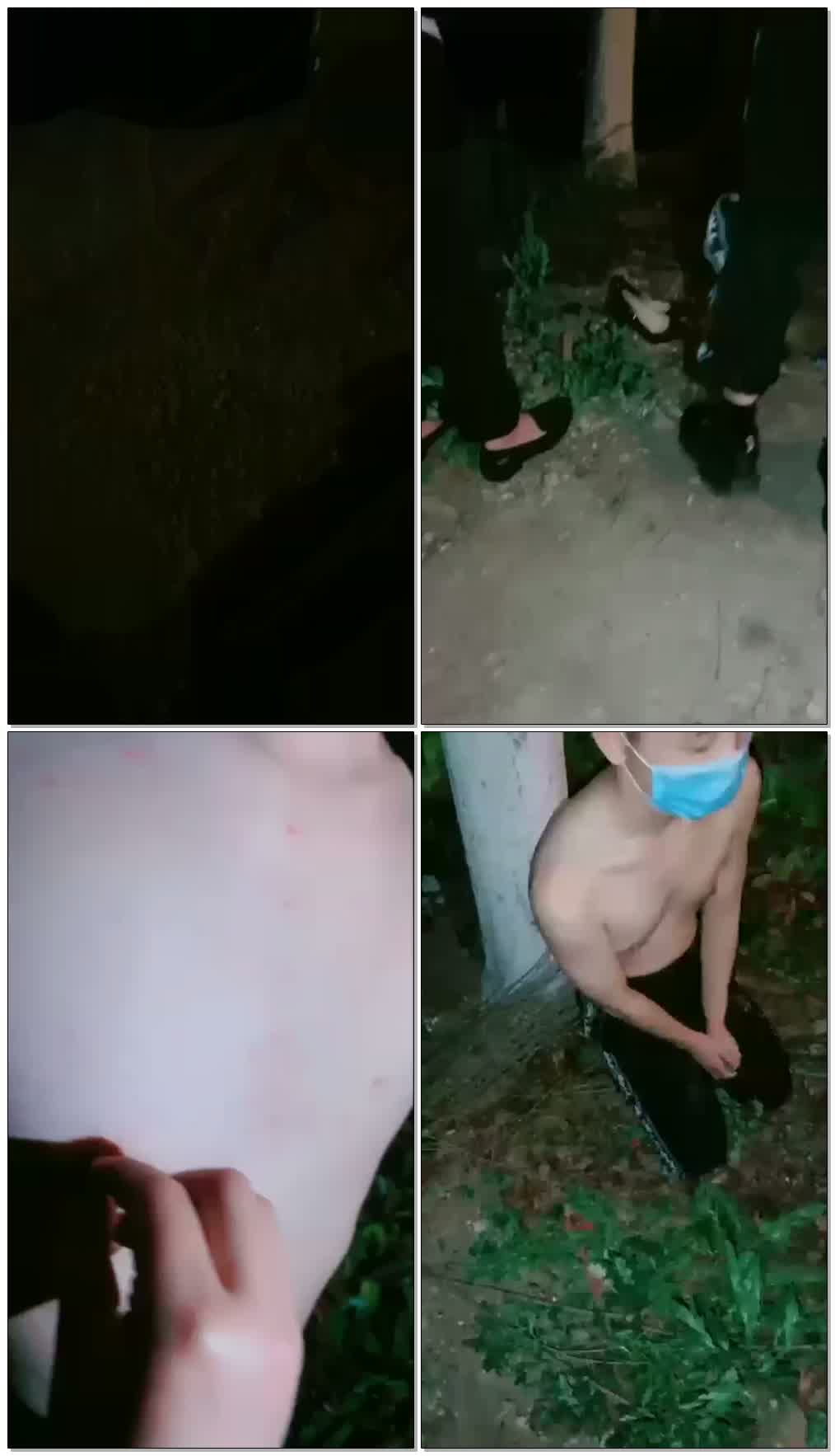 【冷玥s】双dog户外调教【55分钟】