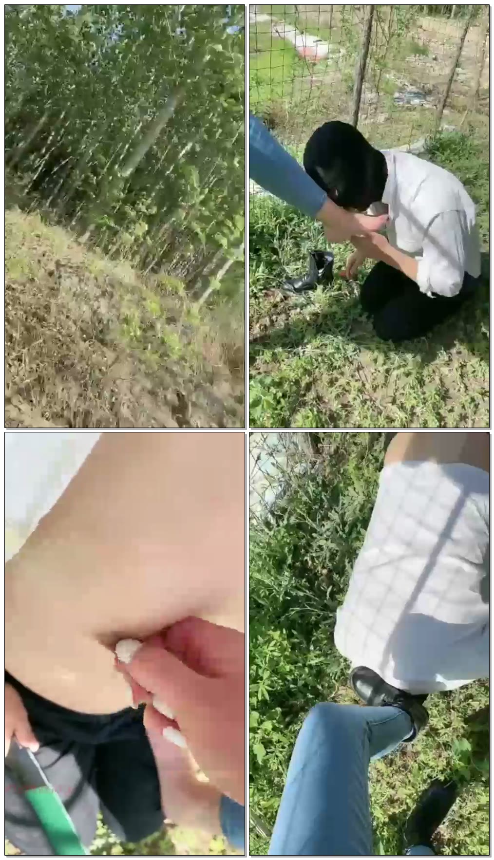 【天津小冉S】室外刺激虐奴【23分钟】