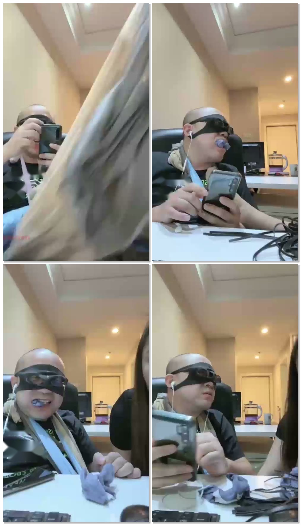 【本味丝主】办公室刺激虐奴【72分钟】