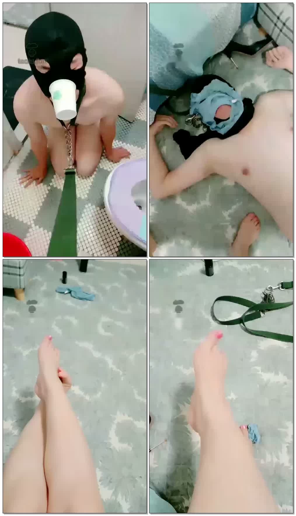 【灵犀女ss】不想做人那就做狗吧【52分钟】【高清】