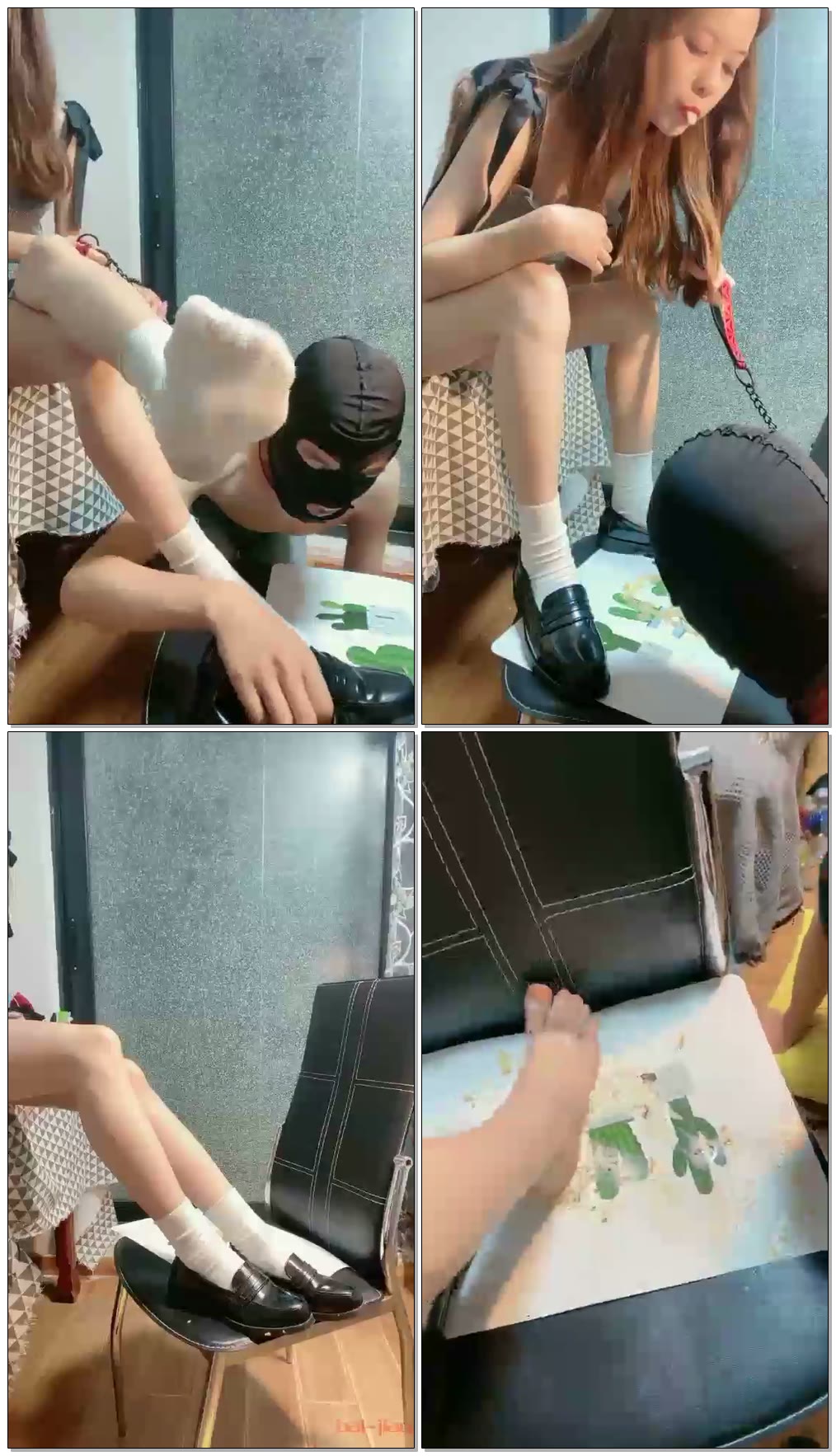 【MS-晓主】属于贱狗的鞋底踩踏物圣水大餐【60分钟】【普清】