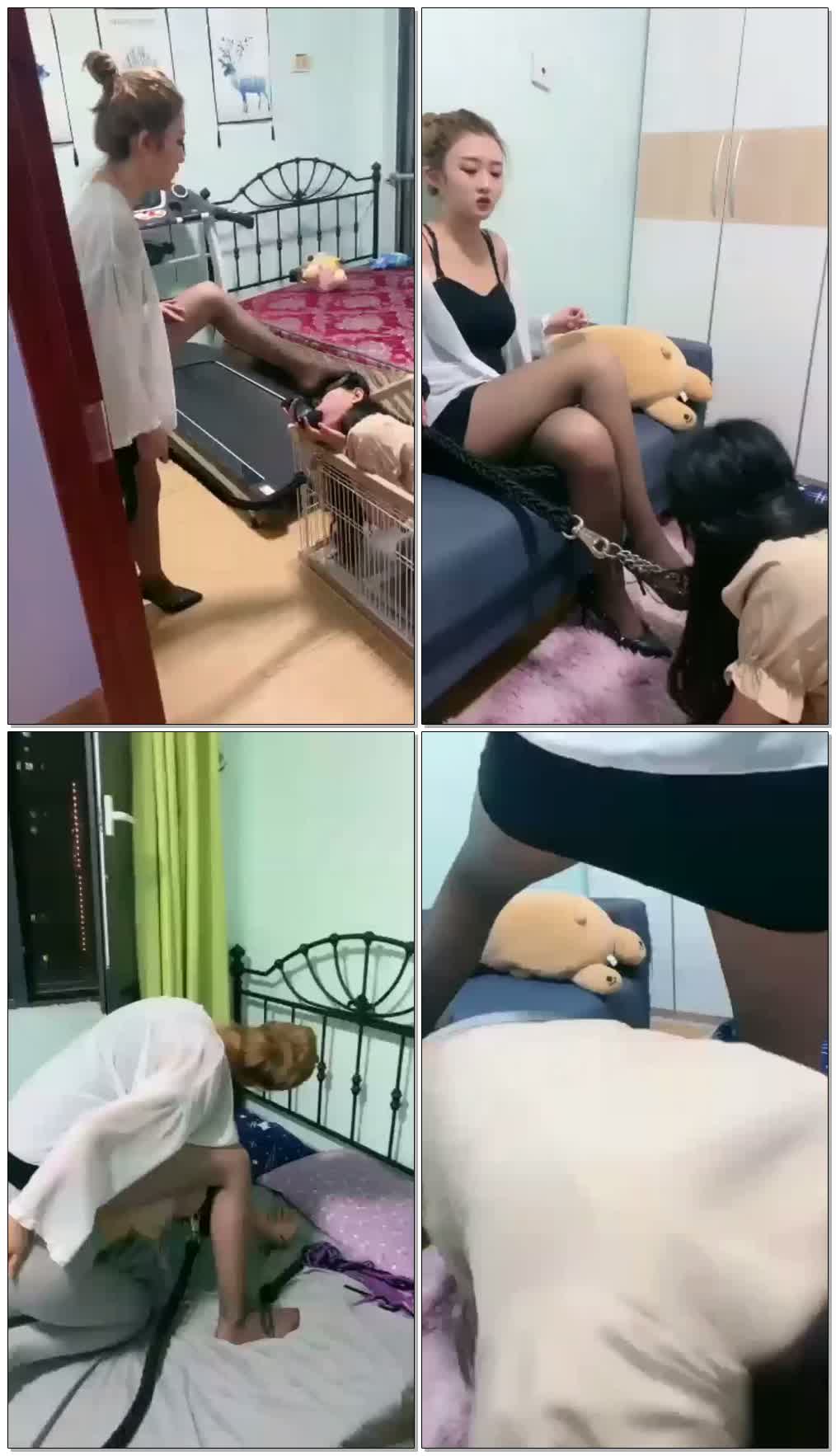 【小冉s】家里教育母女奴【32分钟】【高清】