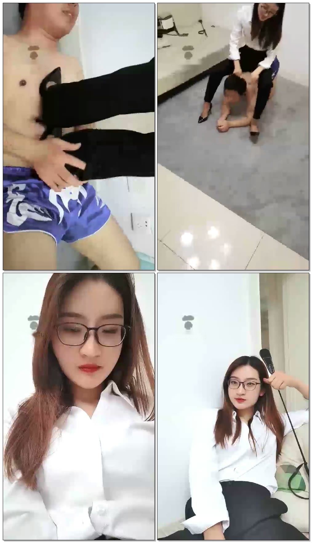 【执念S】职业装女主高跟超狠踩头踩嘴【73分钟】【普清】