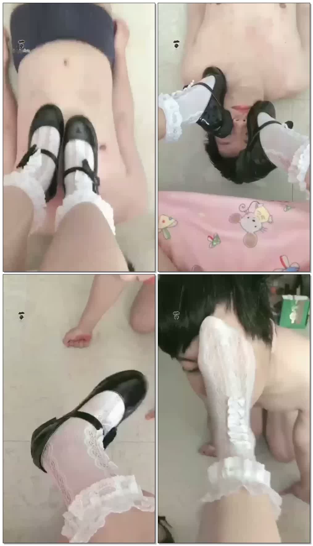 【兔粉粉女皇】忍不住想舔,清理鞋底【36分钟】【高清】