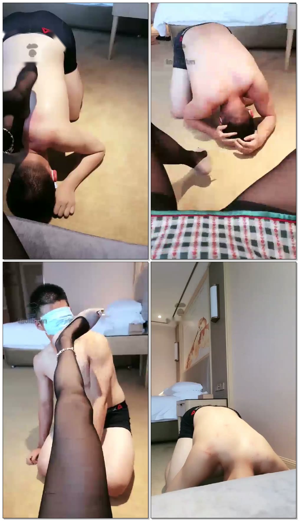 【MayS】跪舔黑丝玉足,吃口水圣水【20分钟】【标清】