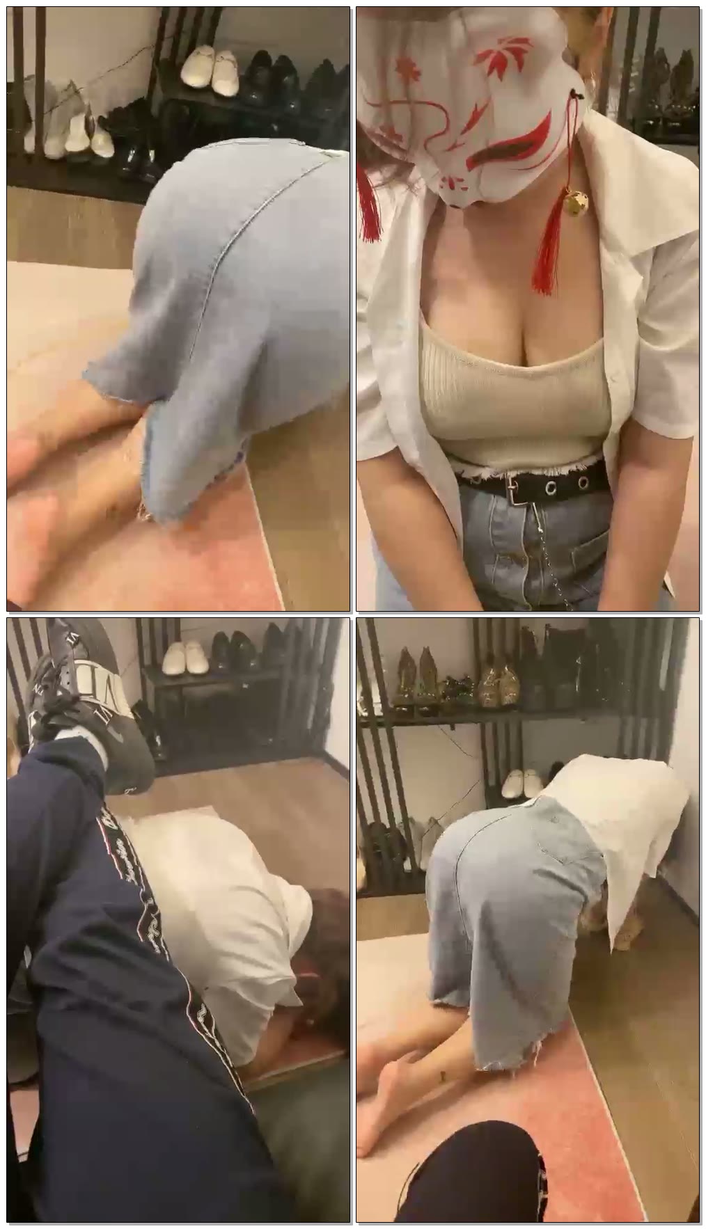 【月牙牙儿】男主调教女m【22分钟】【标清】