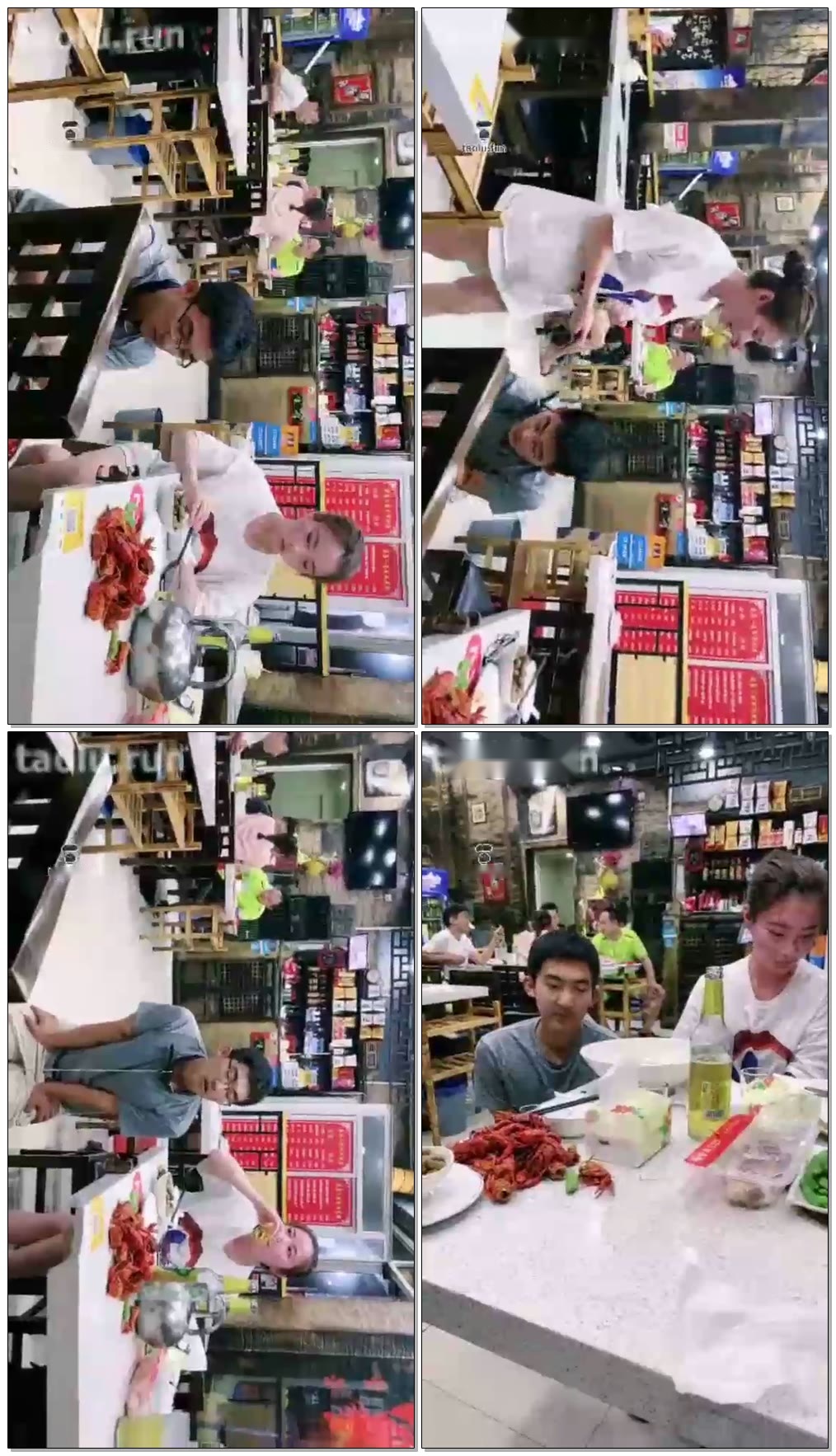 【依艺S】户外餐厅酒后呕吐物【46分钟】【高清】