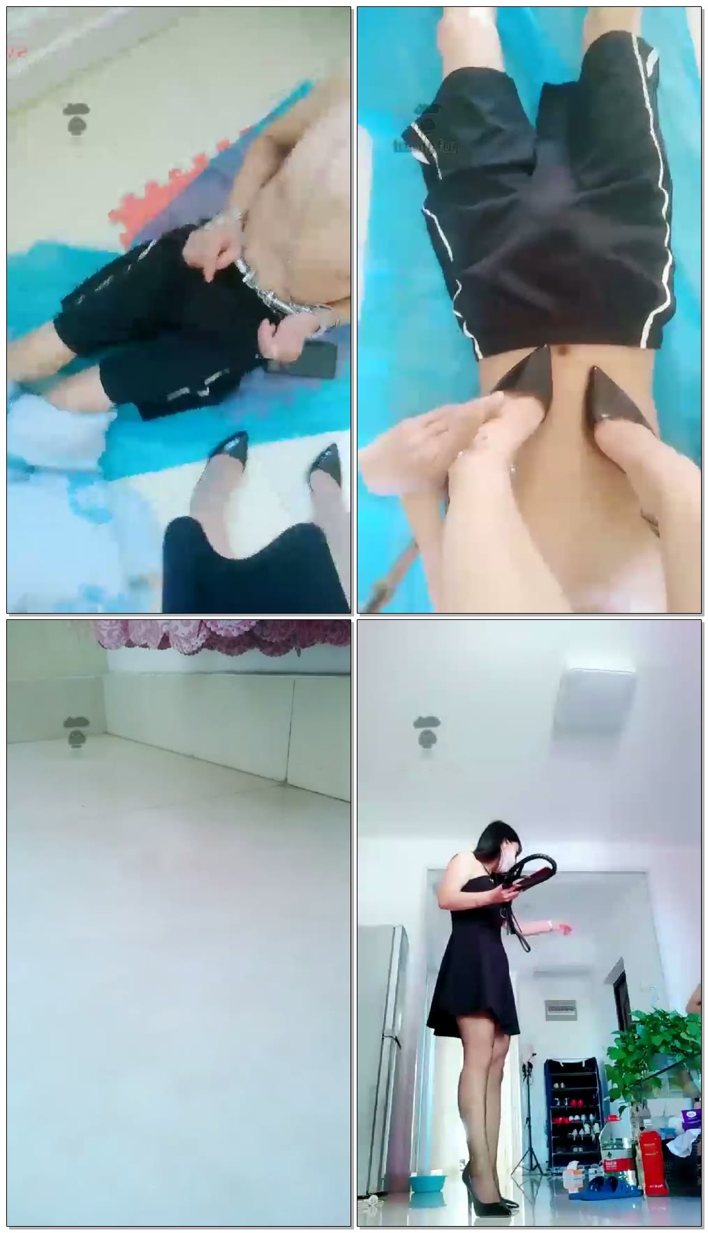 【聊城魅影S】被锁一夜开锁吃黄金骑马骑脖子钻胯羞辱【60分钟】【标清】