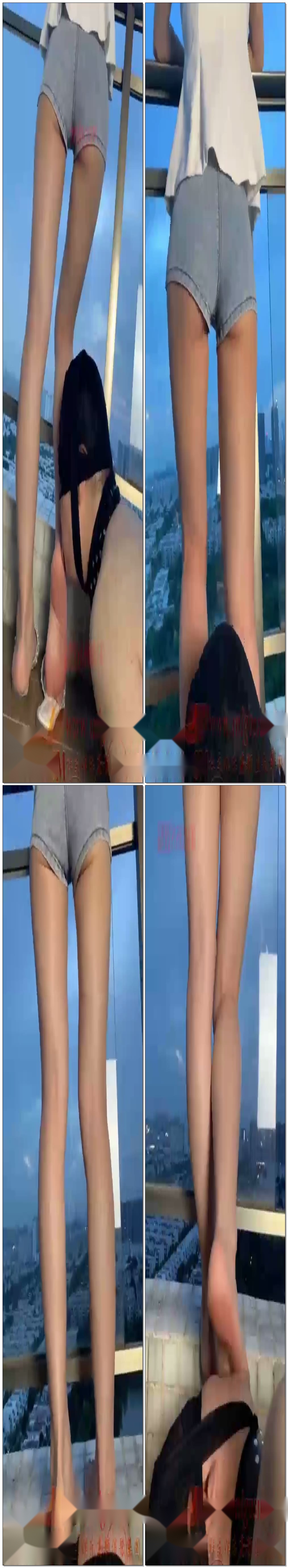 【倾倾小主】下贱狗奴跪舔阳台观景的倾倾小主脏了的玉足【13分钟】【标清】