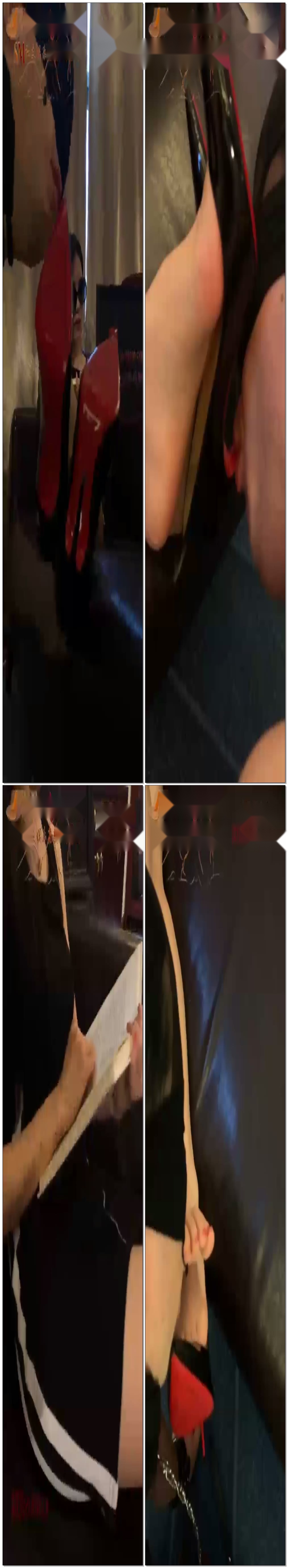 【倾倾小主】狗奴才为正在看书的倾倾小主清理鞋底【12分钟】【标清】