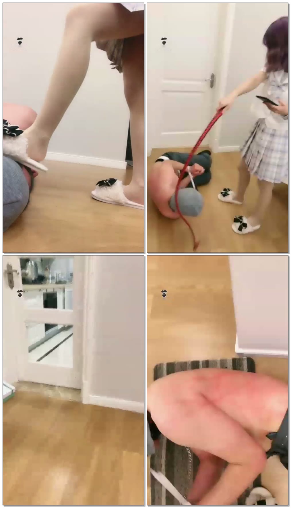 【VINNIE维妮】暴虐偷我鞋的猥琐男变态【46分钟】【高清】