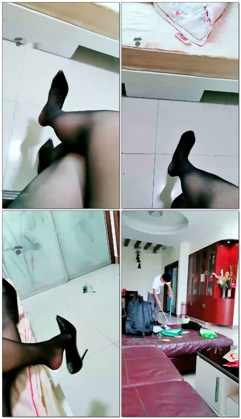 【郭照Queen】监督家奴搞卫生【68分钟】【标清】