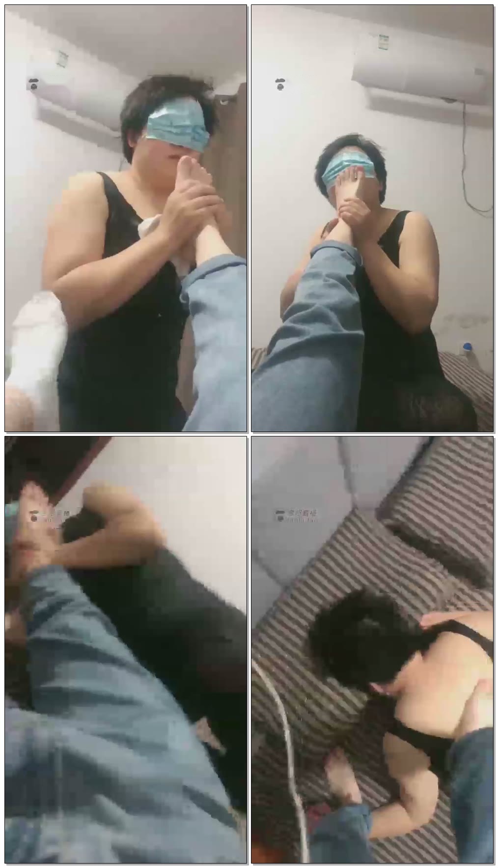 【景SsS】新人女s白棉袜玩恋足女m【32分钟】【标清】