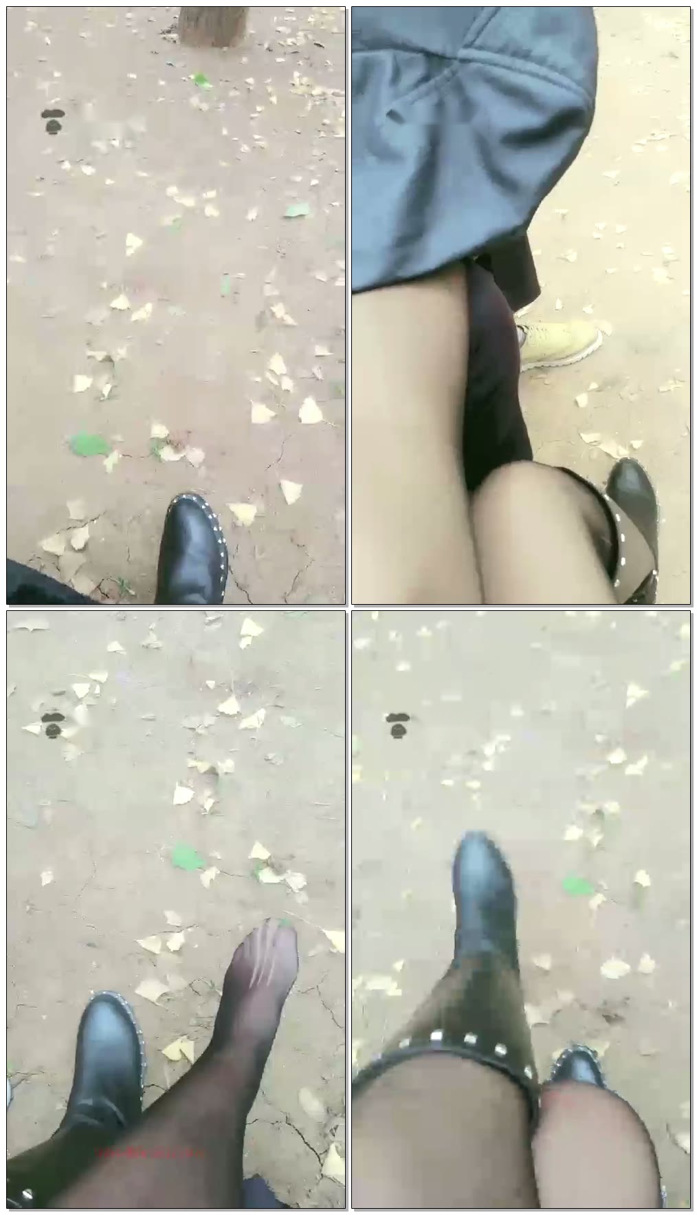 【媚娘女王】公园调教狗子舔靴子舔黑丝【11分钟】【标清】