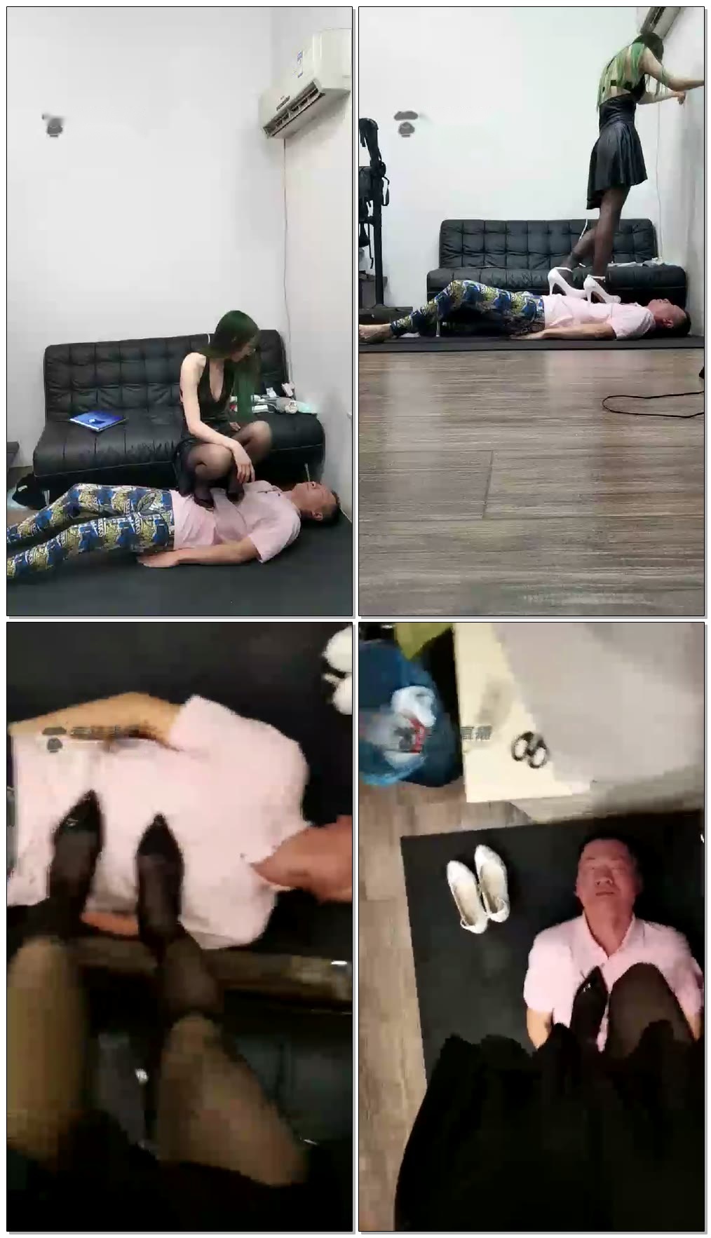 【领主老大s】高跟踩踏【31分钟】【高清】