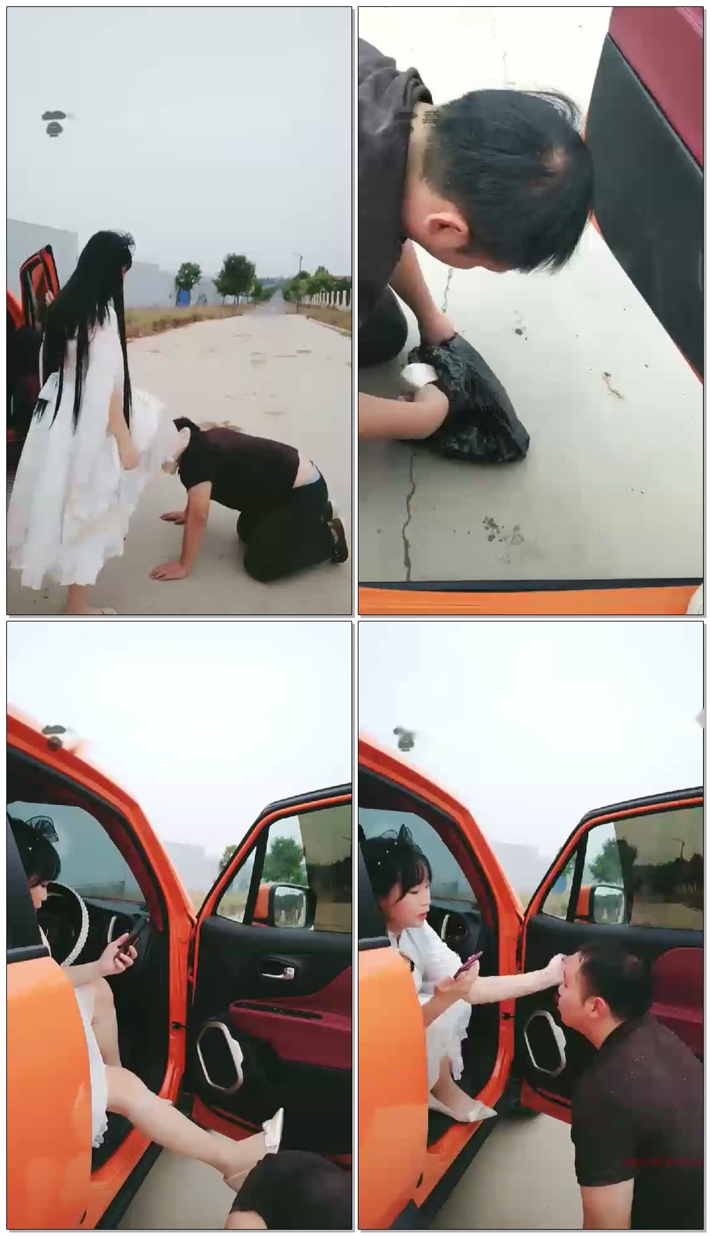 【悦主S】户外公路调教,周日素人真多【34分钟】【标清】