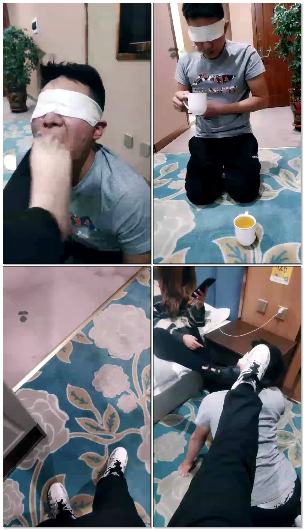 【依依女王大人】继续调教,耳光,舔脚圣水【98分钟】【高清】