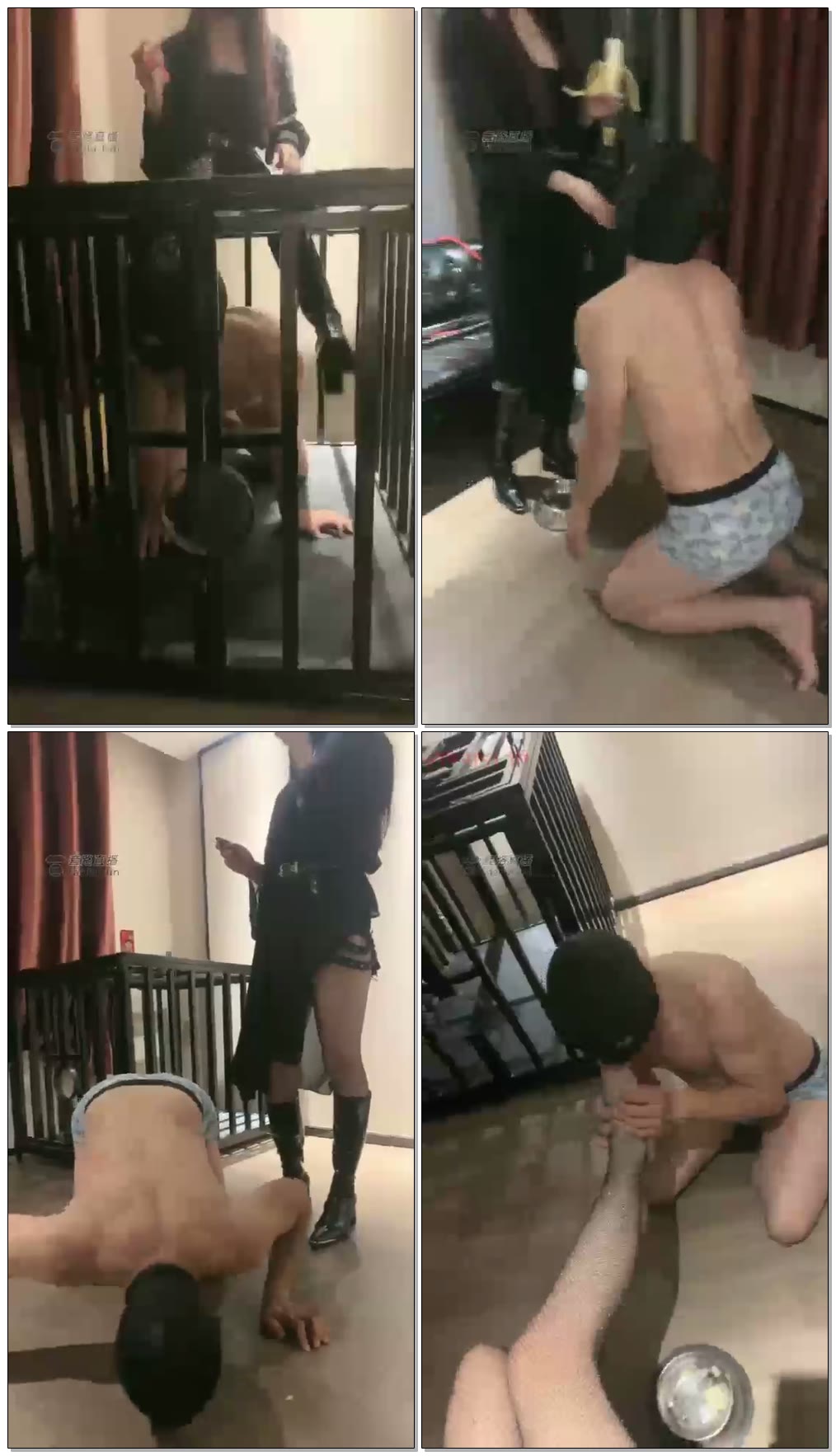 【大典S】受虐的狗子皮靴喂食【33分钟】【标清】