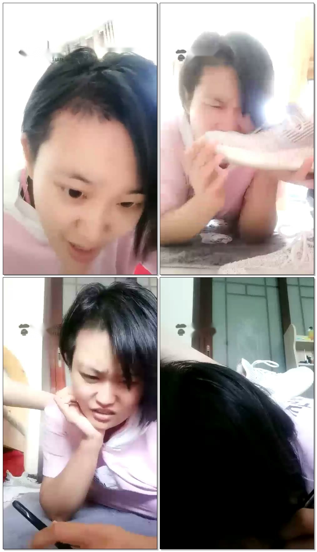 【曦宝贝】(女女)偷偷地在舔主人的脚脚【38分钟】【标清】