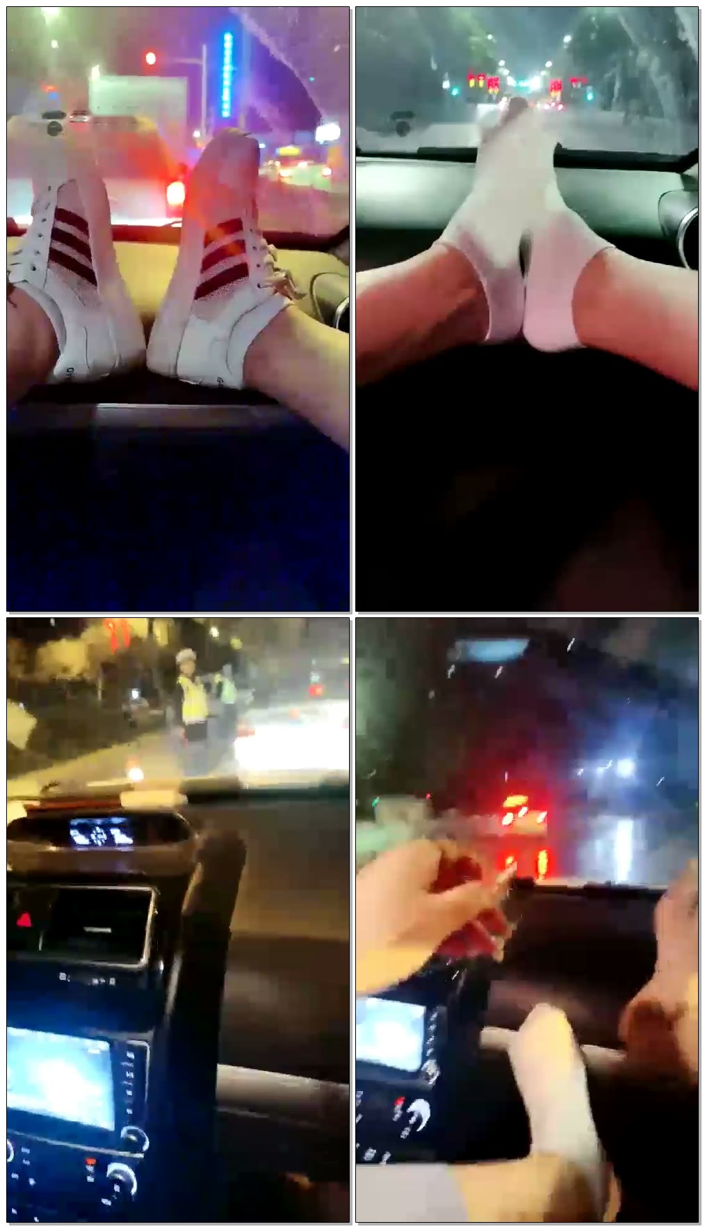 【冷御大大】滴滴车上调戏司机,让他舔脚【30分钟】【标清】