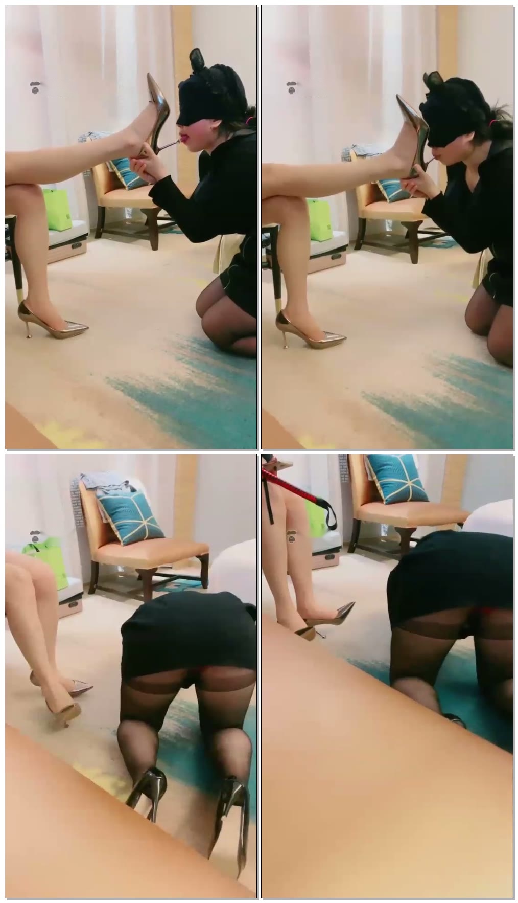 【丹丹S】收拾小贱婢【7分钟】【标清】