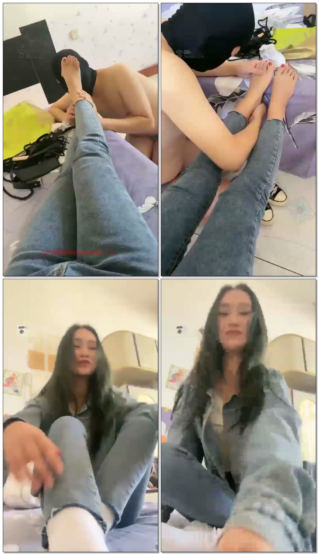 【欣蕊S】私m伺候帆布鞋棉袜【103分钟】【标清】