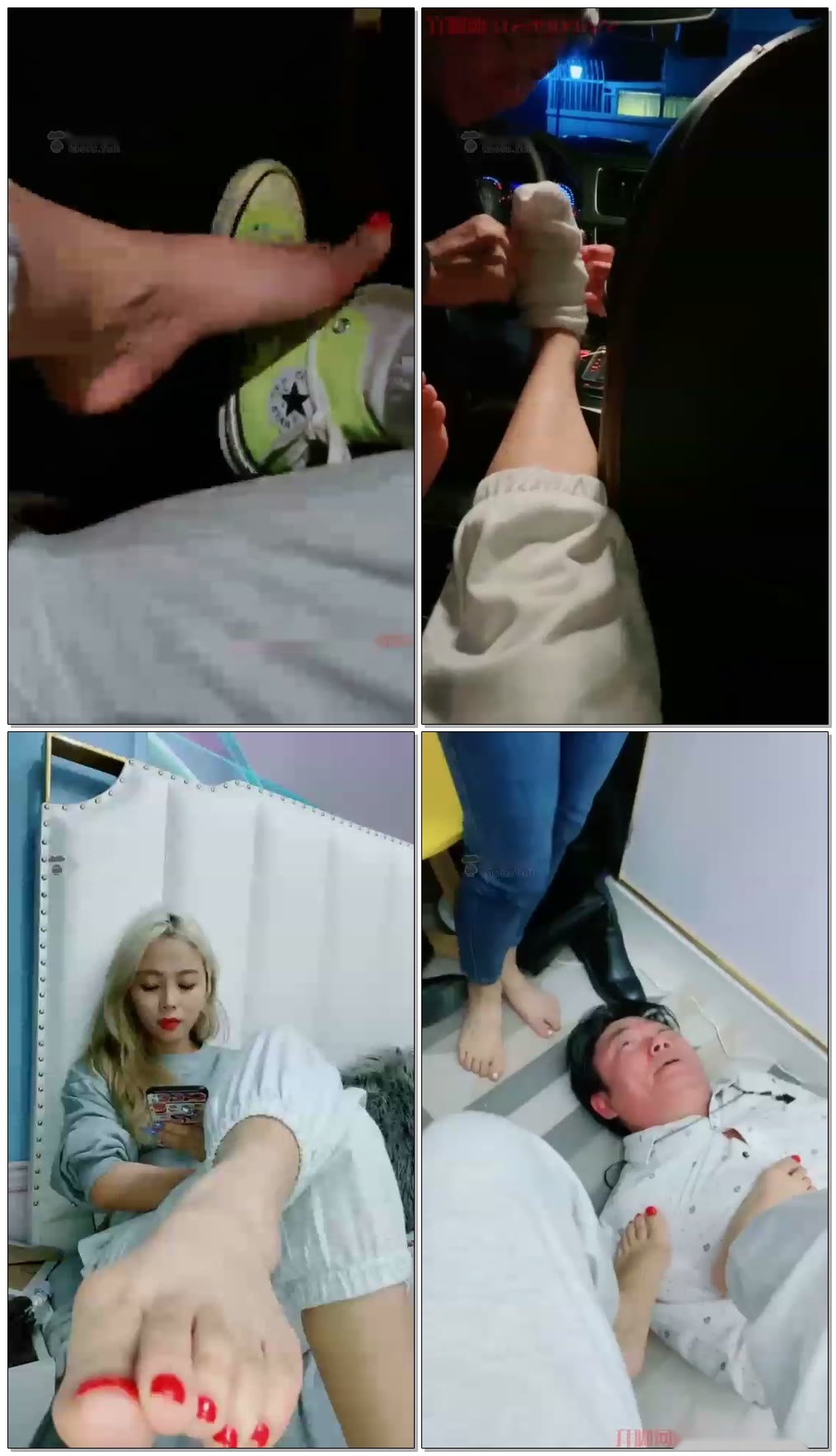 【猫熙S】深喉舔脚耳光口水舔靴【63分钟】【标清】