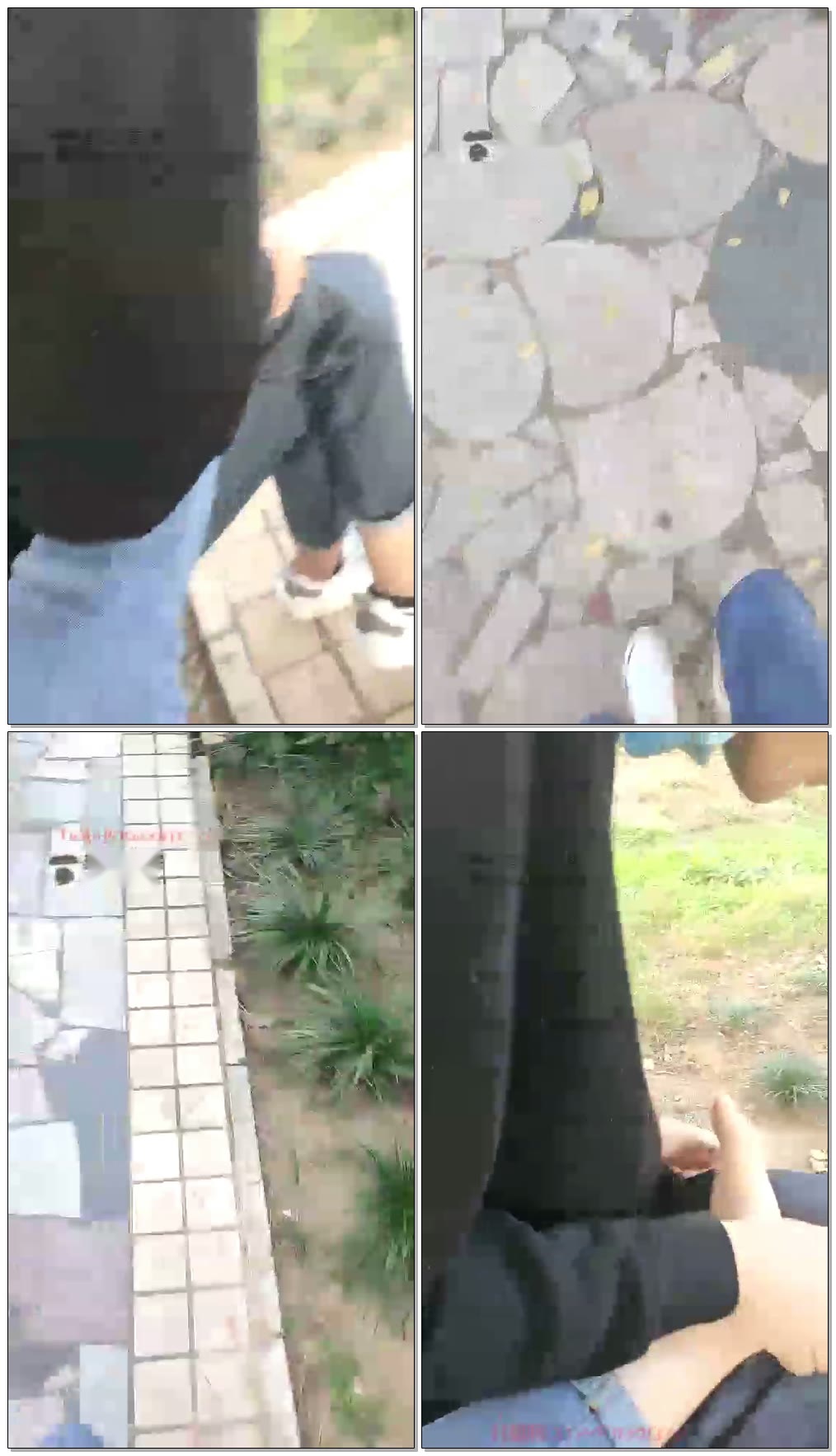 【00小主S】户外品尝主人白棉袜,帆布鞋牛仔裤修长腿【43分钟】【标清】