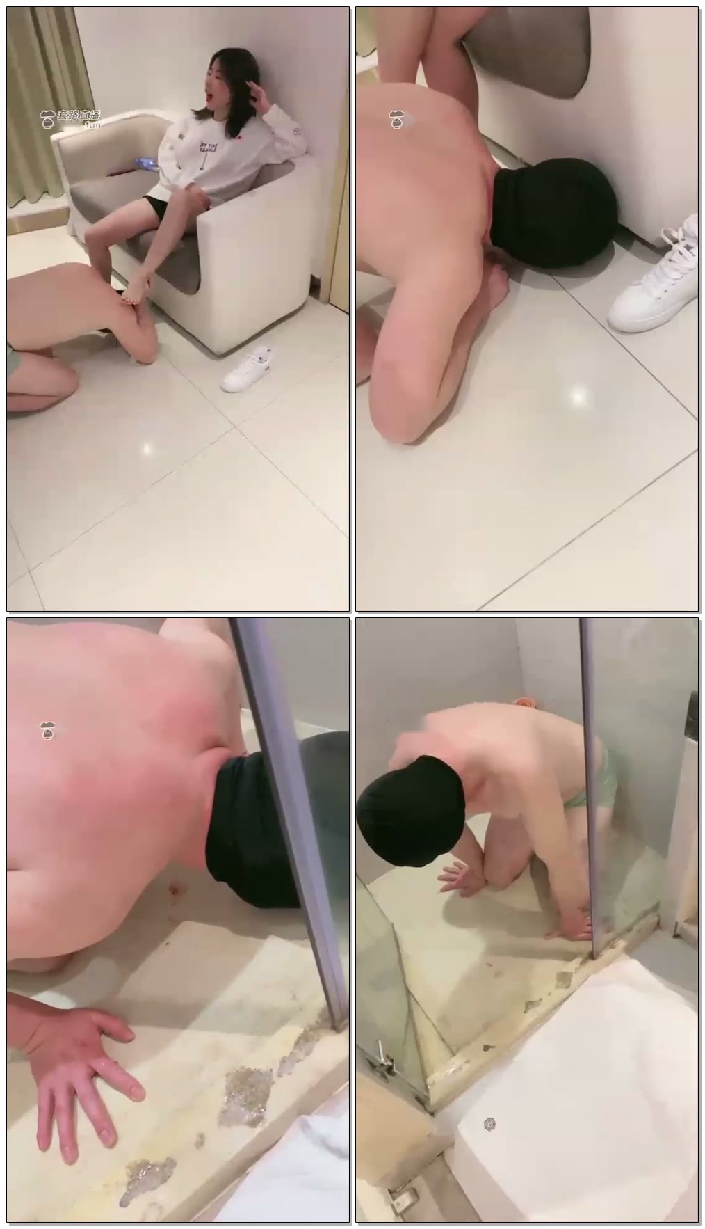 【依艺S】舔鞋底,恋足,深喉,呕吐物(上)【33分钟】【标清】