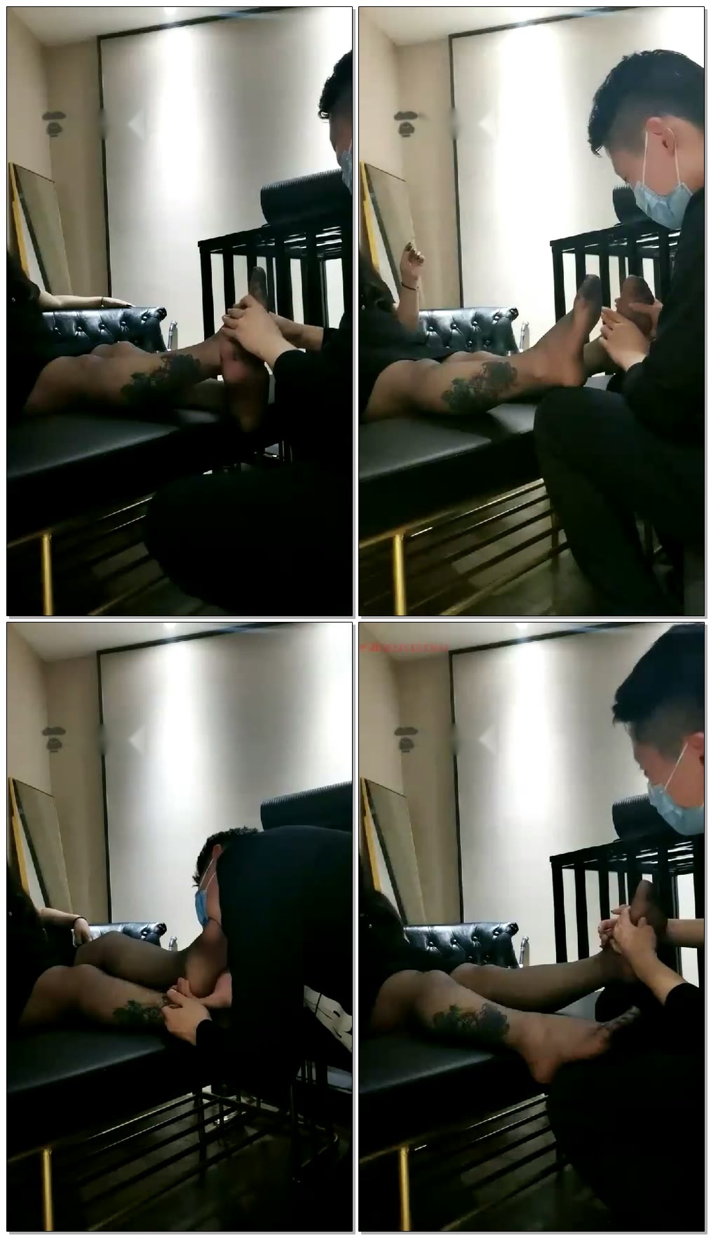 【JOJO】逗弄足疗技师【46分钟】【标清】