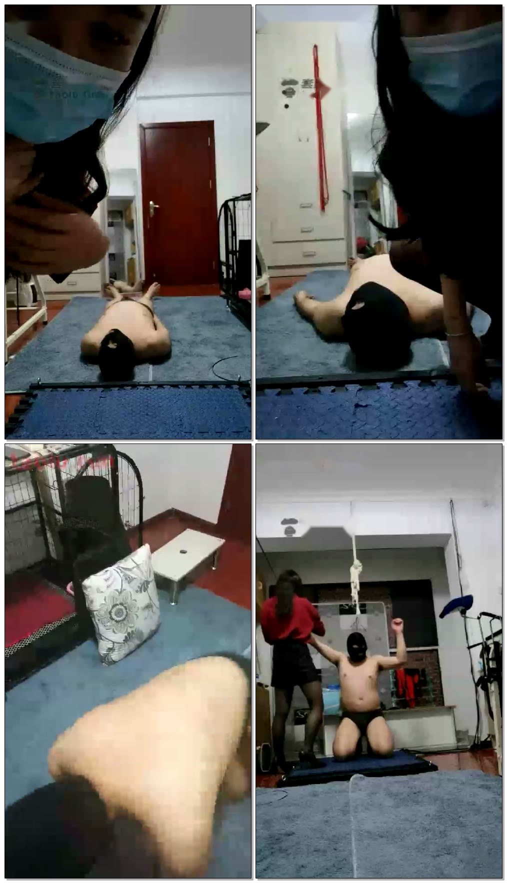 【幸运女王】踩踏+鞭打【70分钟】【高清】