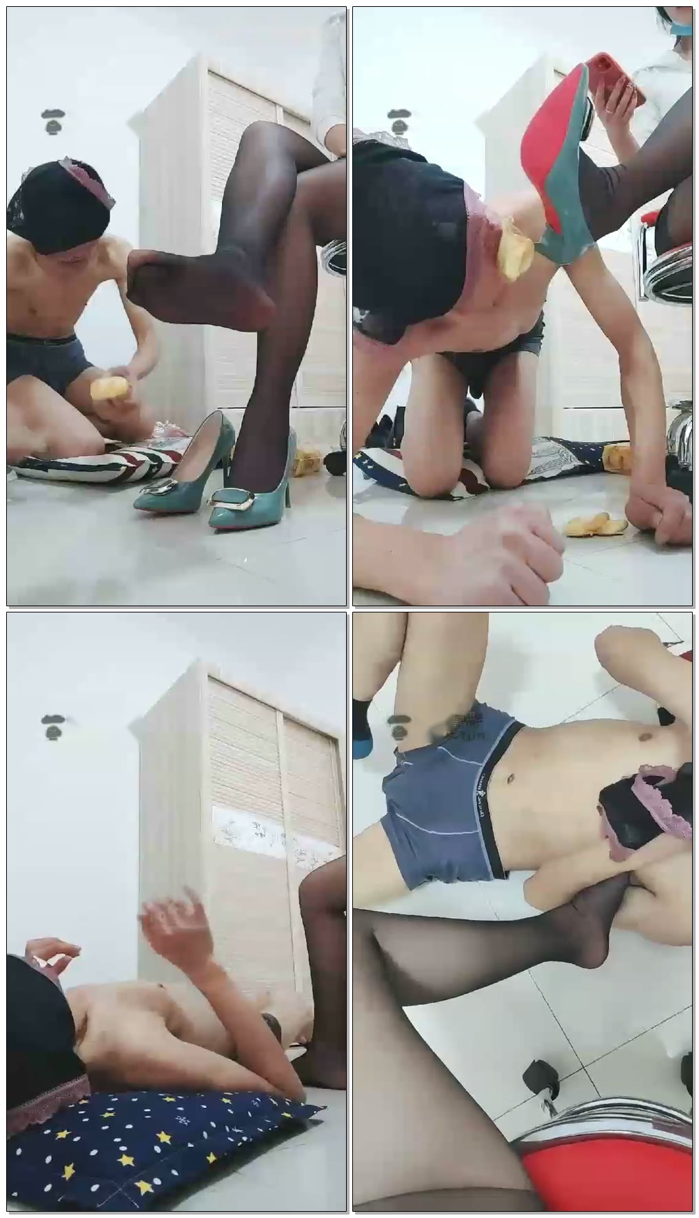 【奈奈S】暴虐老狗第四场:喂食口水分泌物【23分钟】【标清】