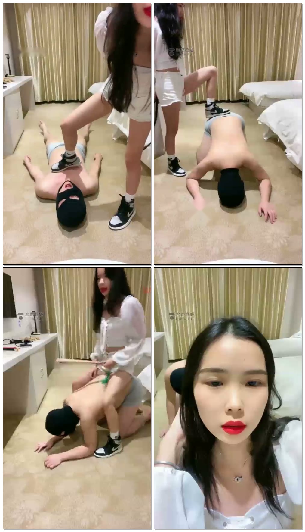 【北梦大人】踩踏专场,感受主人的威力【35分钟】【标清】