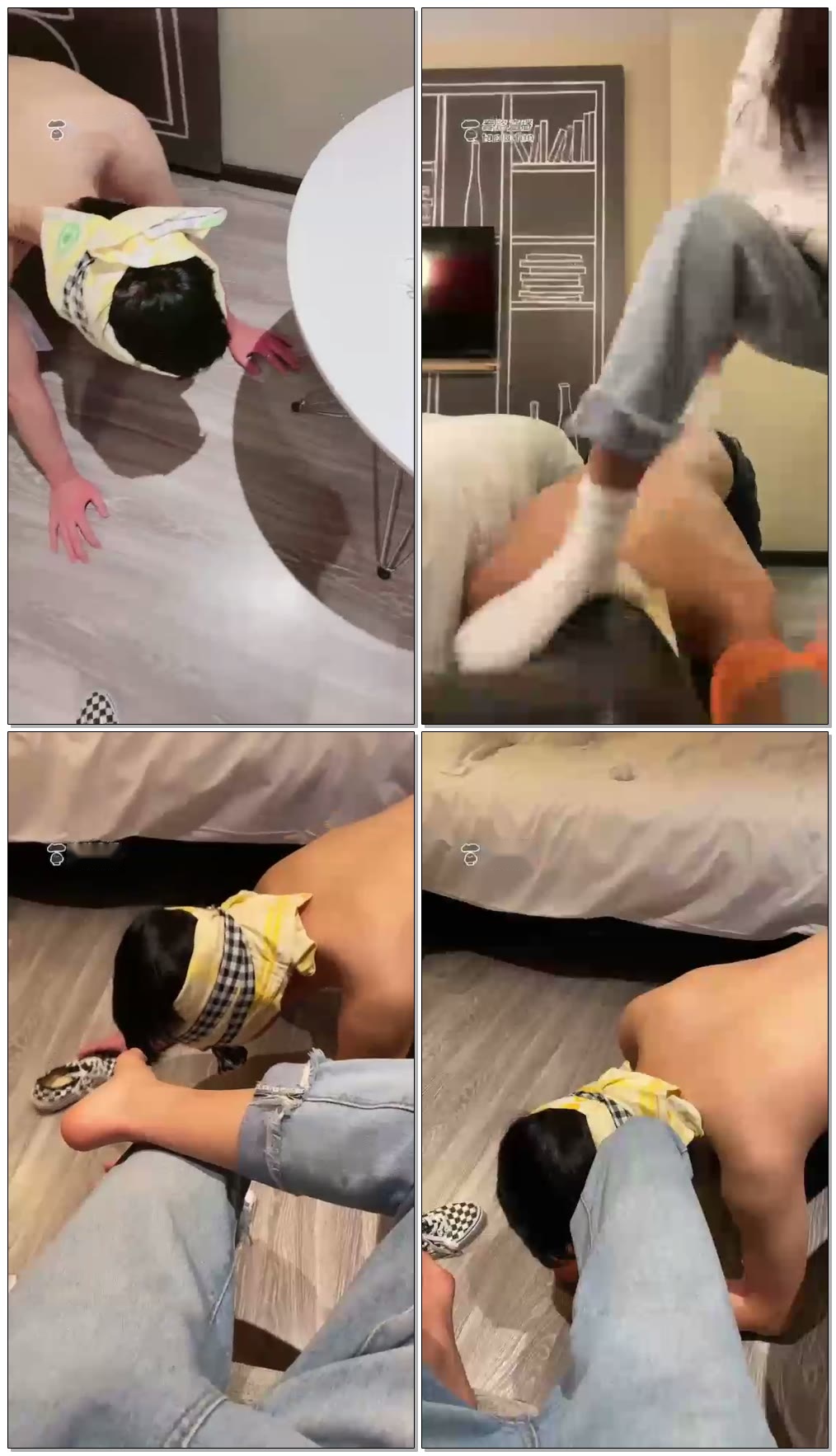 【九玥S】一米九八的狗有点下贱,今天好好调教一下【72分钟】【标清】