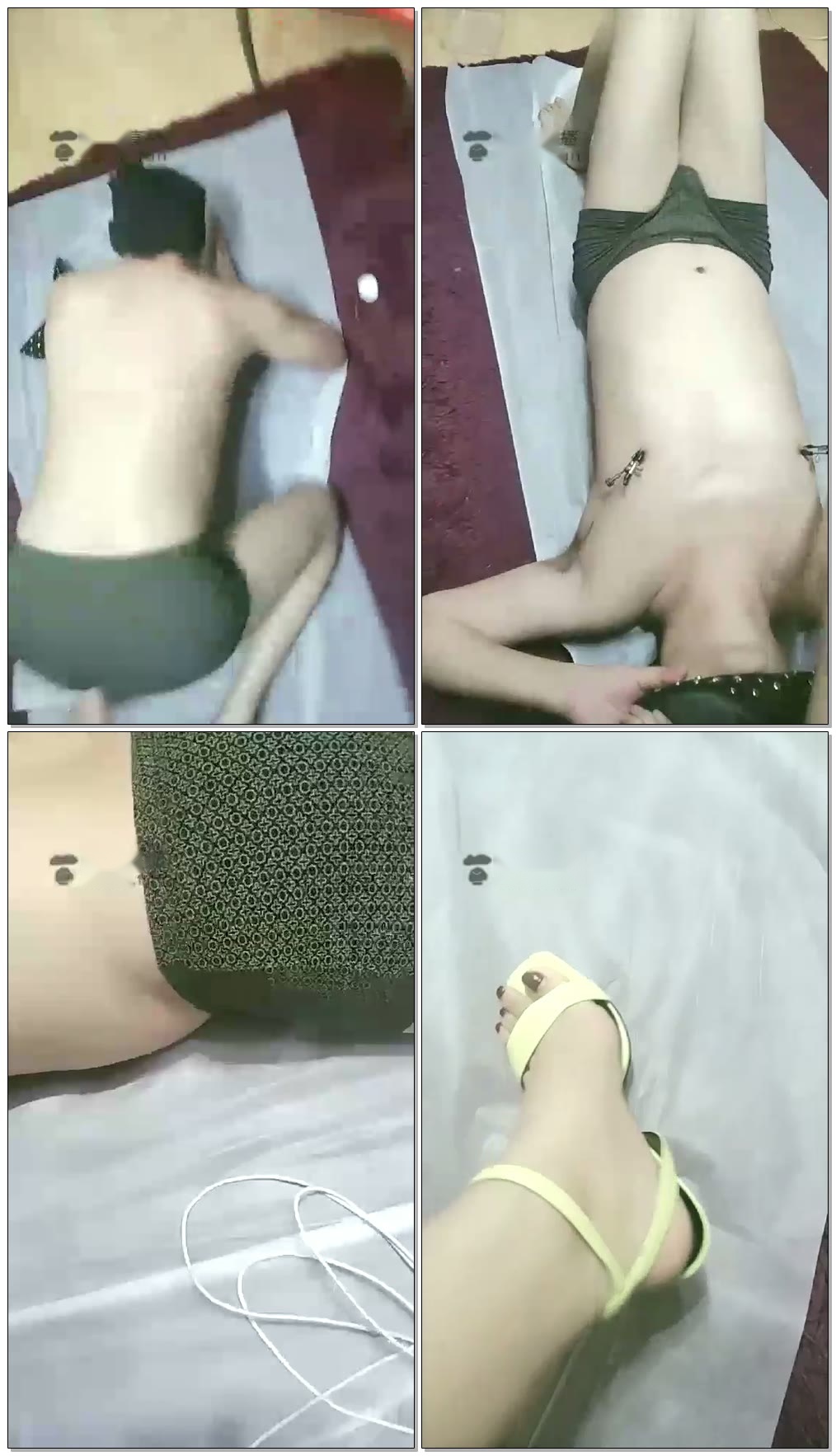 【天津玉主】柳丁鞋+凉高虐发骚贱狗【61分钟】【标清】