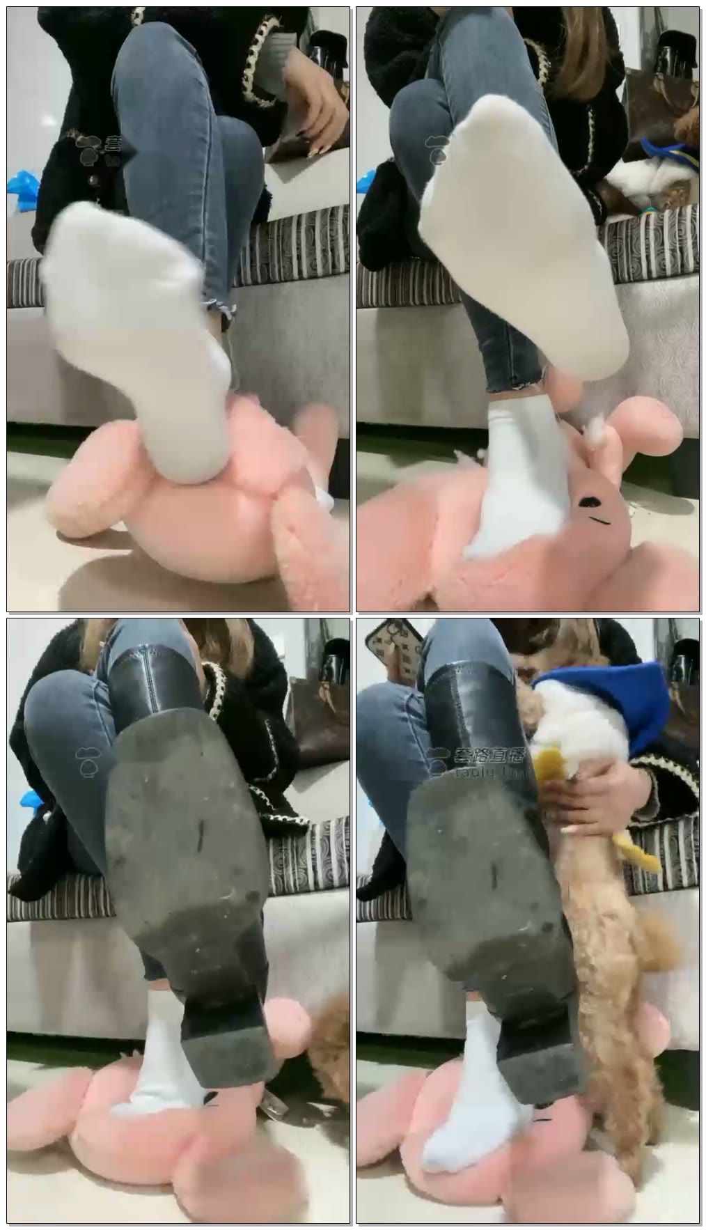 【菠萝大大】第一视角棉袜羞辱【24分钟】【高清】