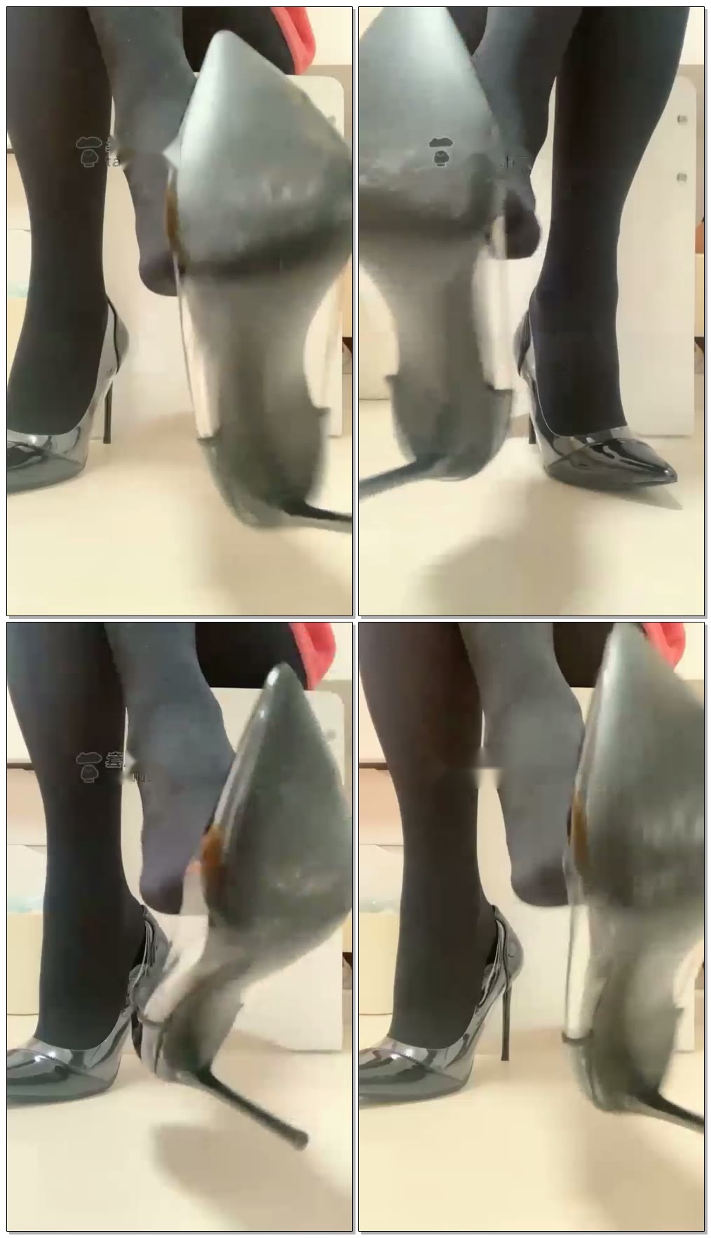 【歌迪丝S】厚丝挑鞋【60分钟】【标清】