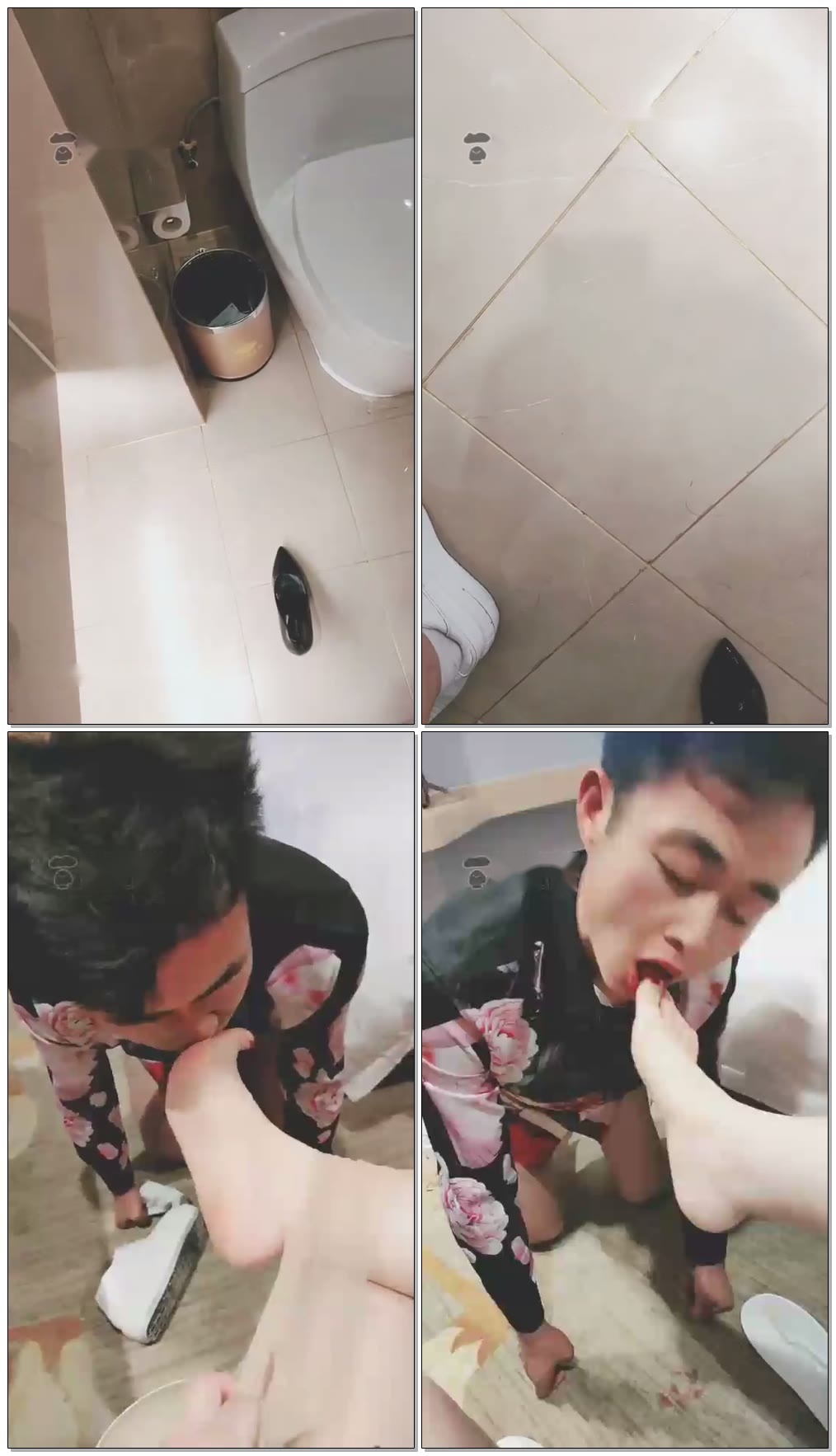 【豆爷S】白鞋白袜酒店调狗(二)【29分钟】【标清】