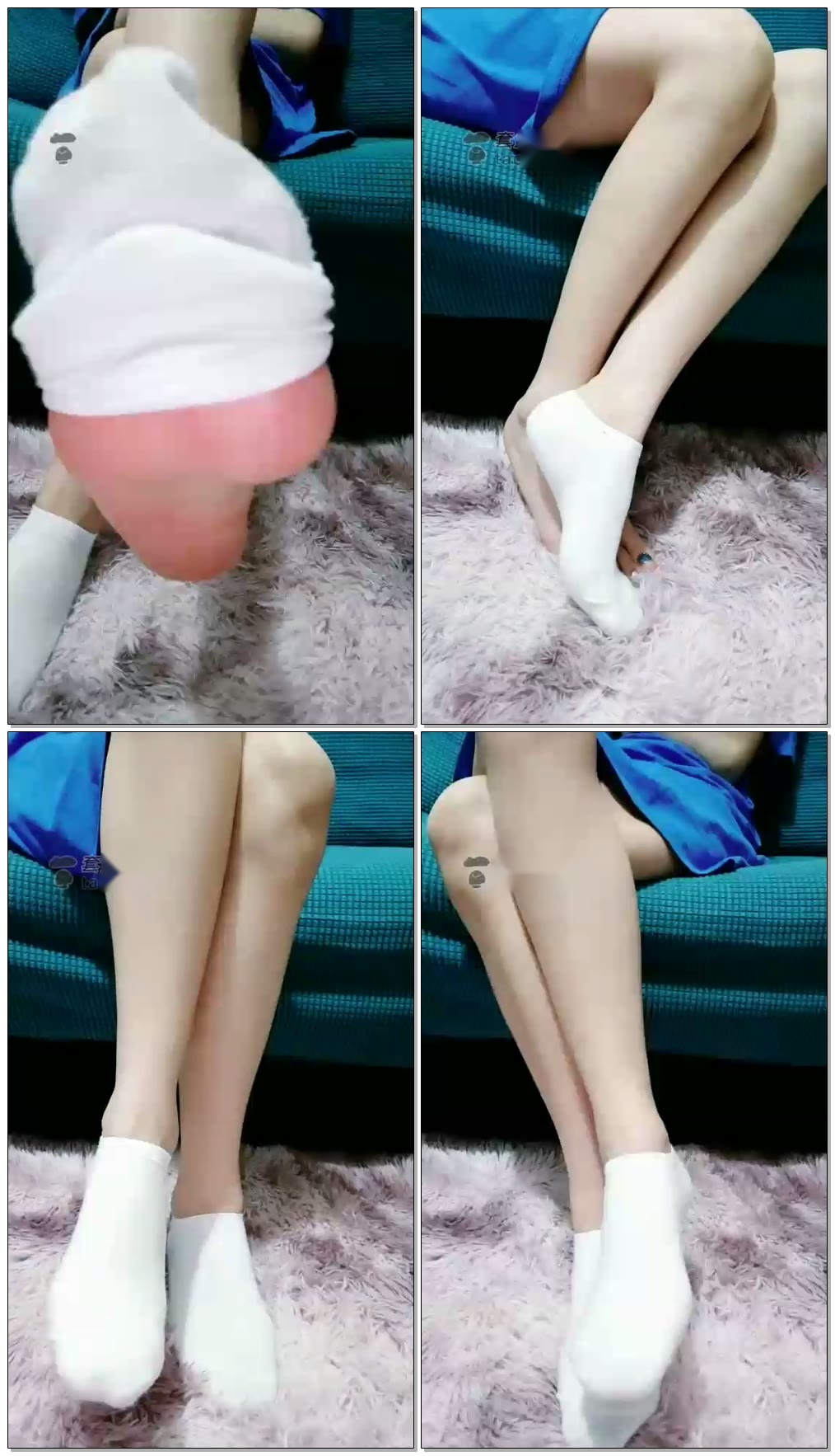 【晨希S】白棉袜【62分钟】【标清】