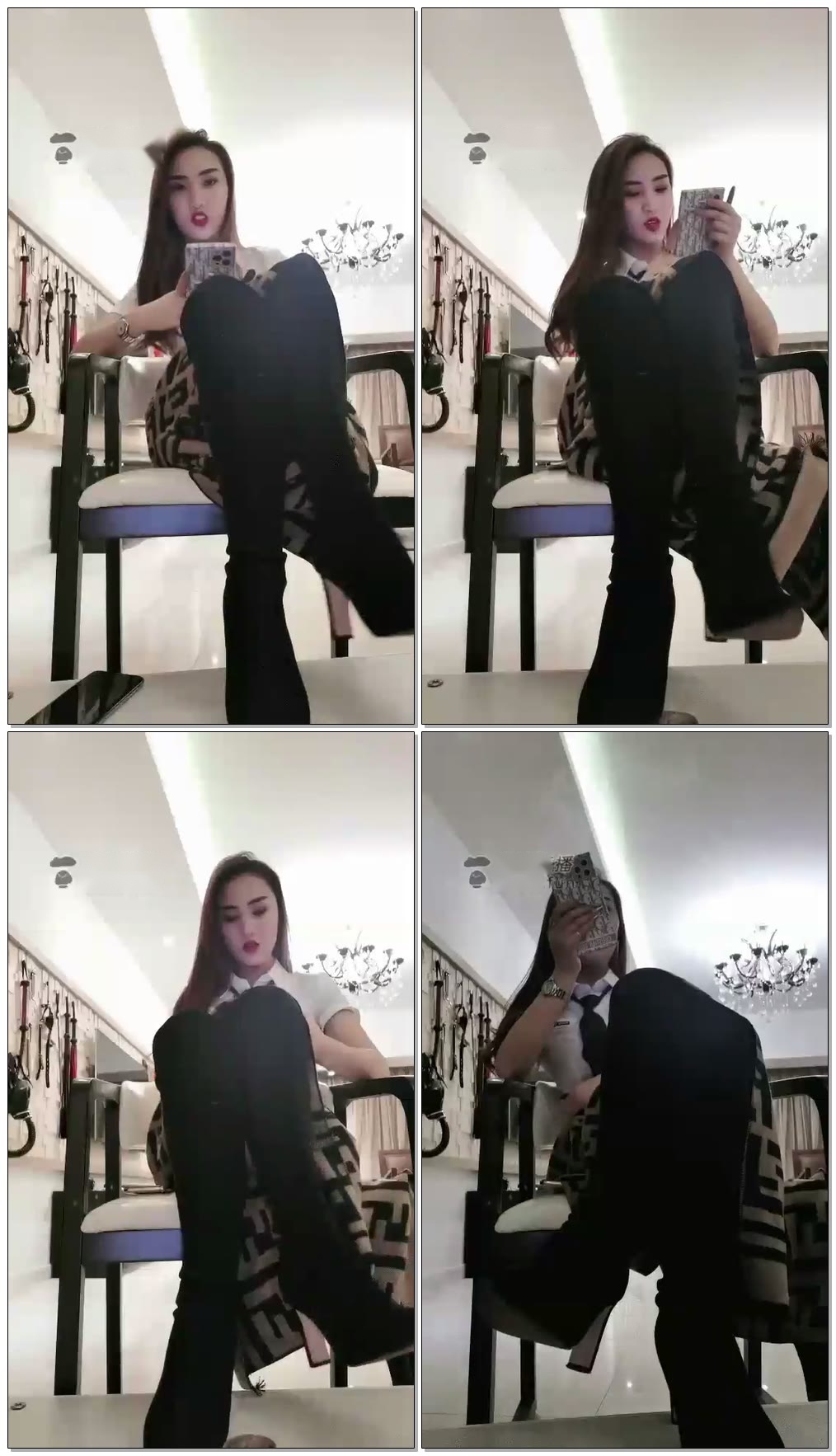 【萱萱S女蒂】卑微仰视吧【65分钟】【标清】