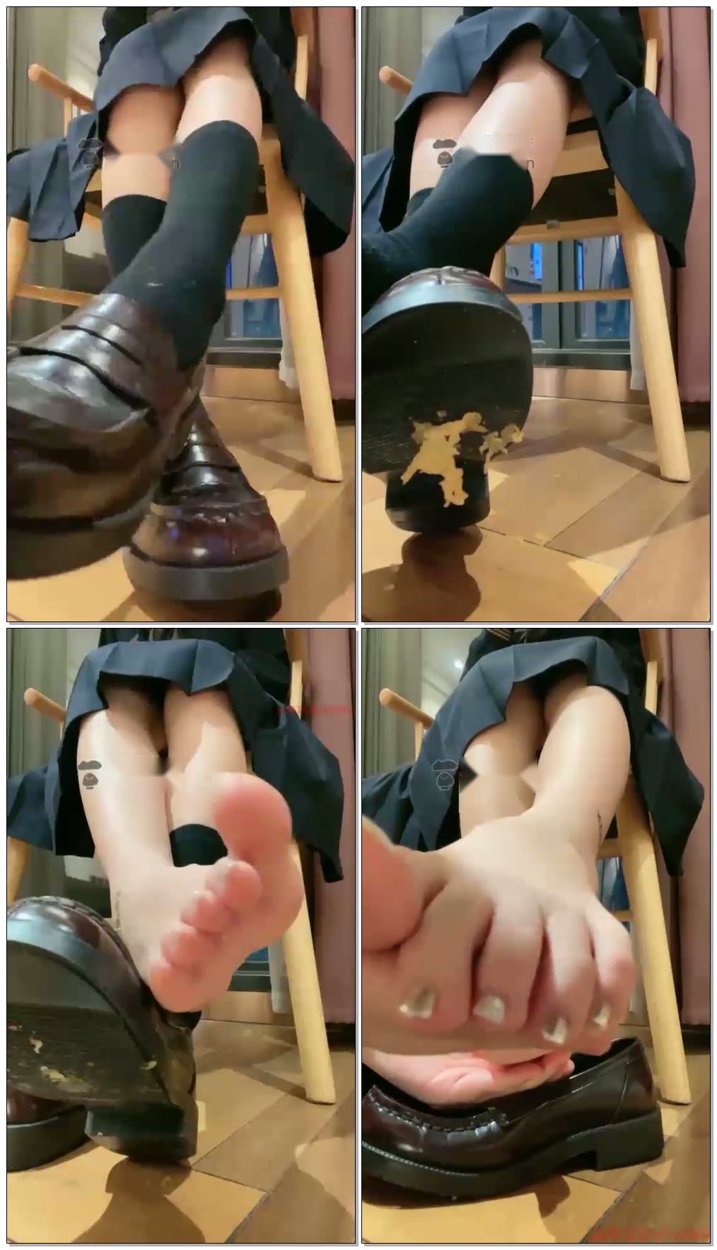 【绘子学姐】小皮鞋黑棉袜后半段踩狗爪【62分钟】【标清】