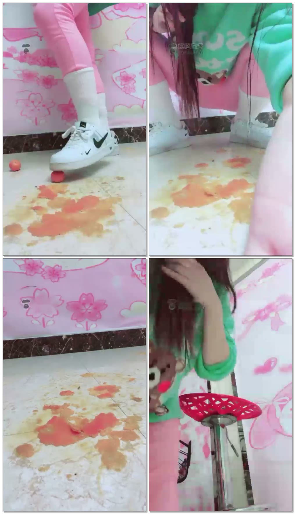 【兔粉粉女皇】踩你,爆炸【17分钟】