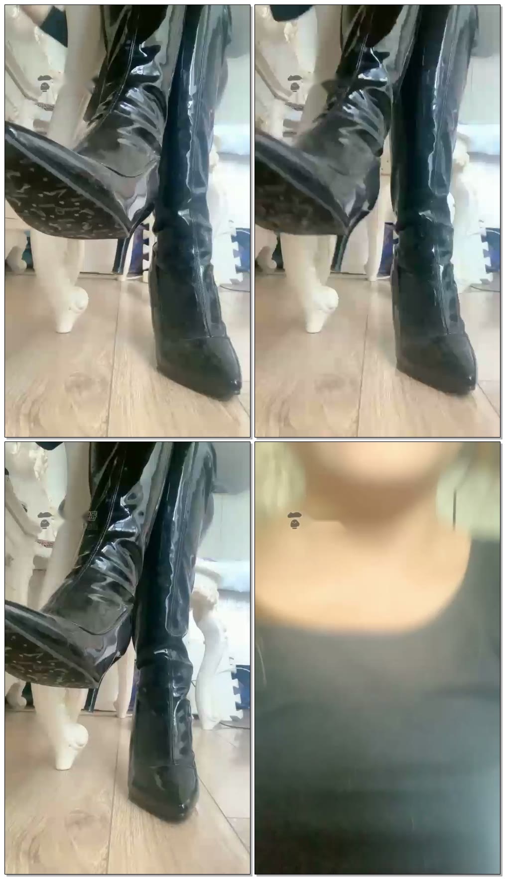 【薇安babaS】清理漆皮靴【62分钟】