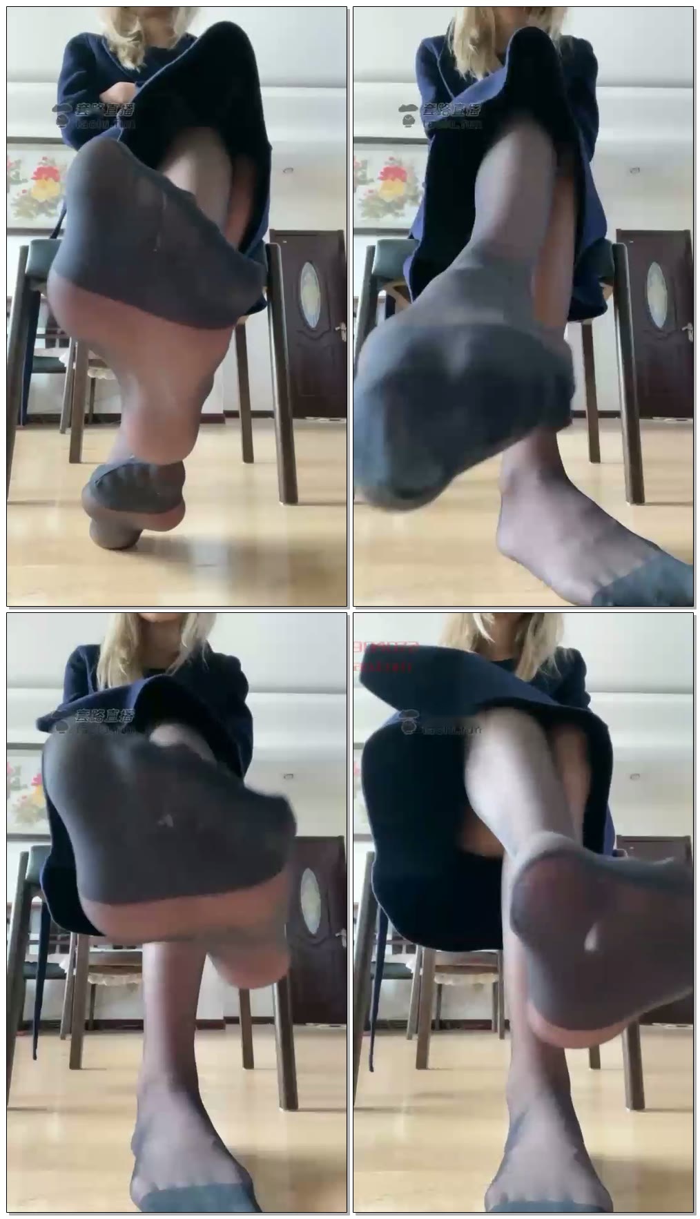 【音音S】黑丝粗口绿辱母【25分钟】