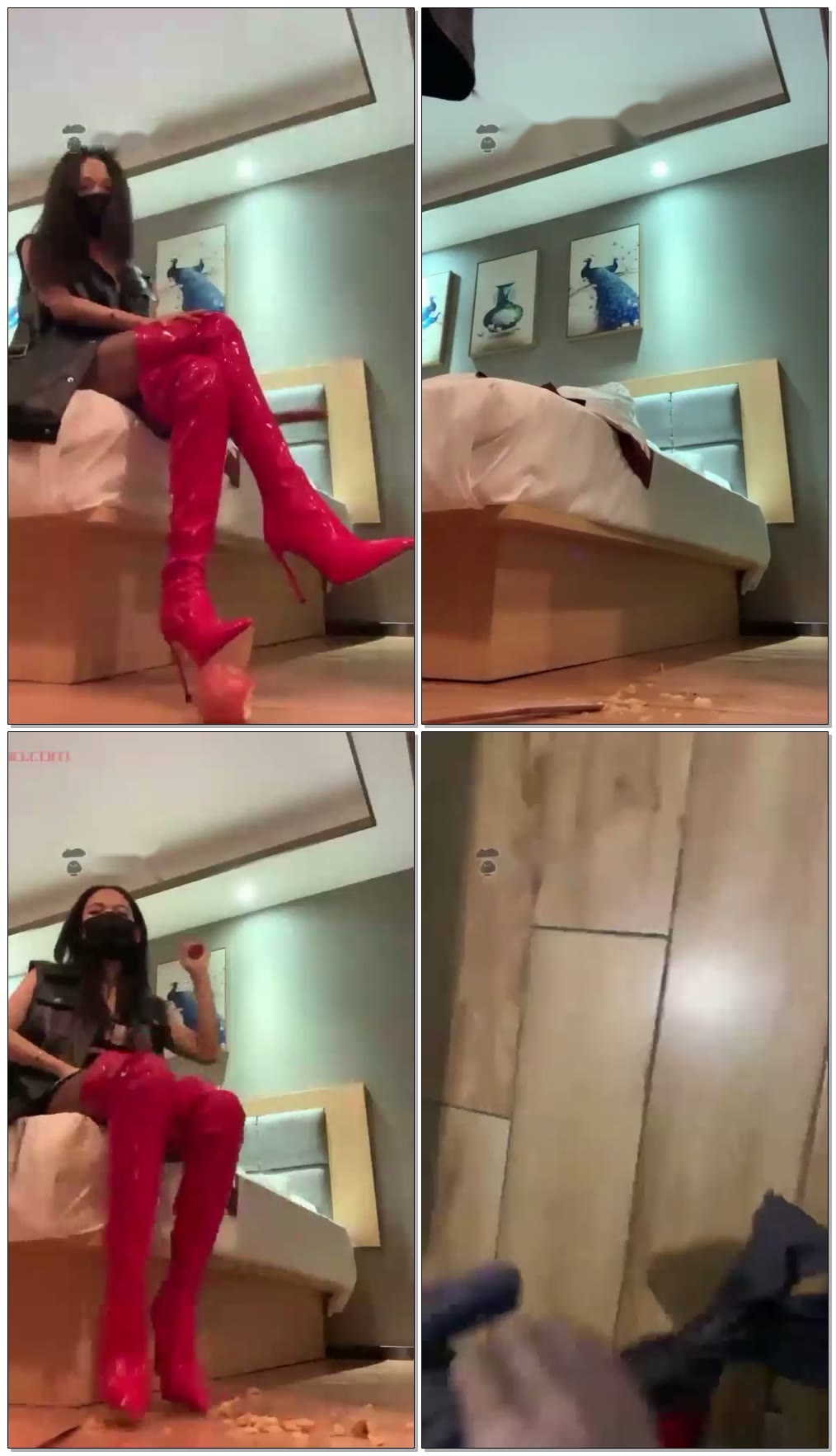 【苏老师S】大红靴的威力【36分钟】