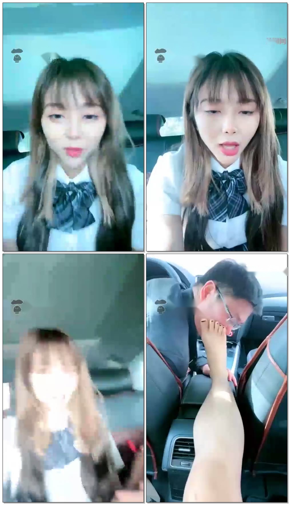 【猫熙S】户外车上玩狗,有路人心跳刺激【66分钟】