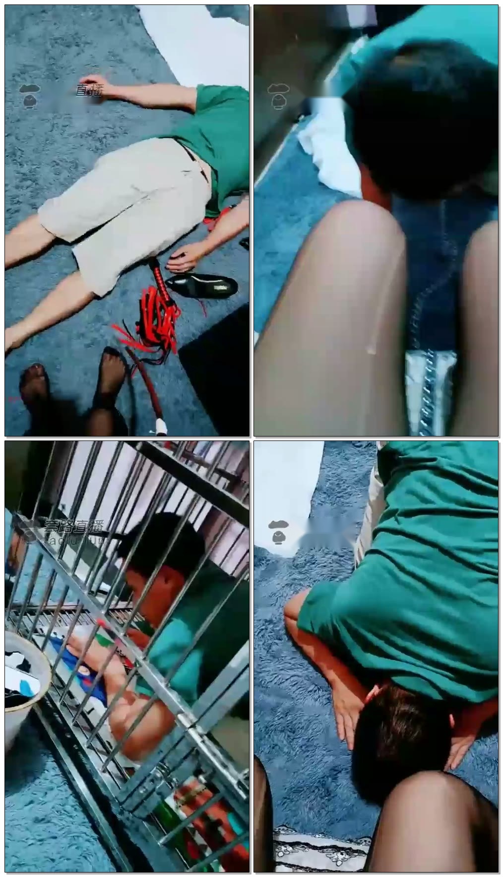 【广州刑主】黑丝玩狗舔脚深喉【28分钟】