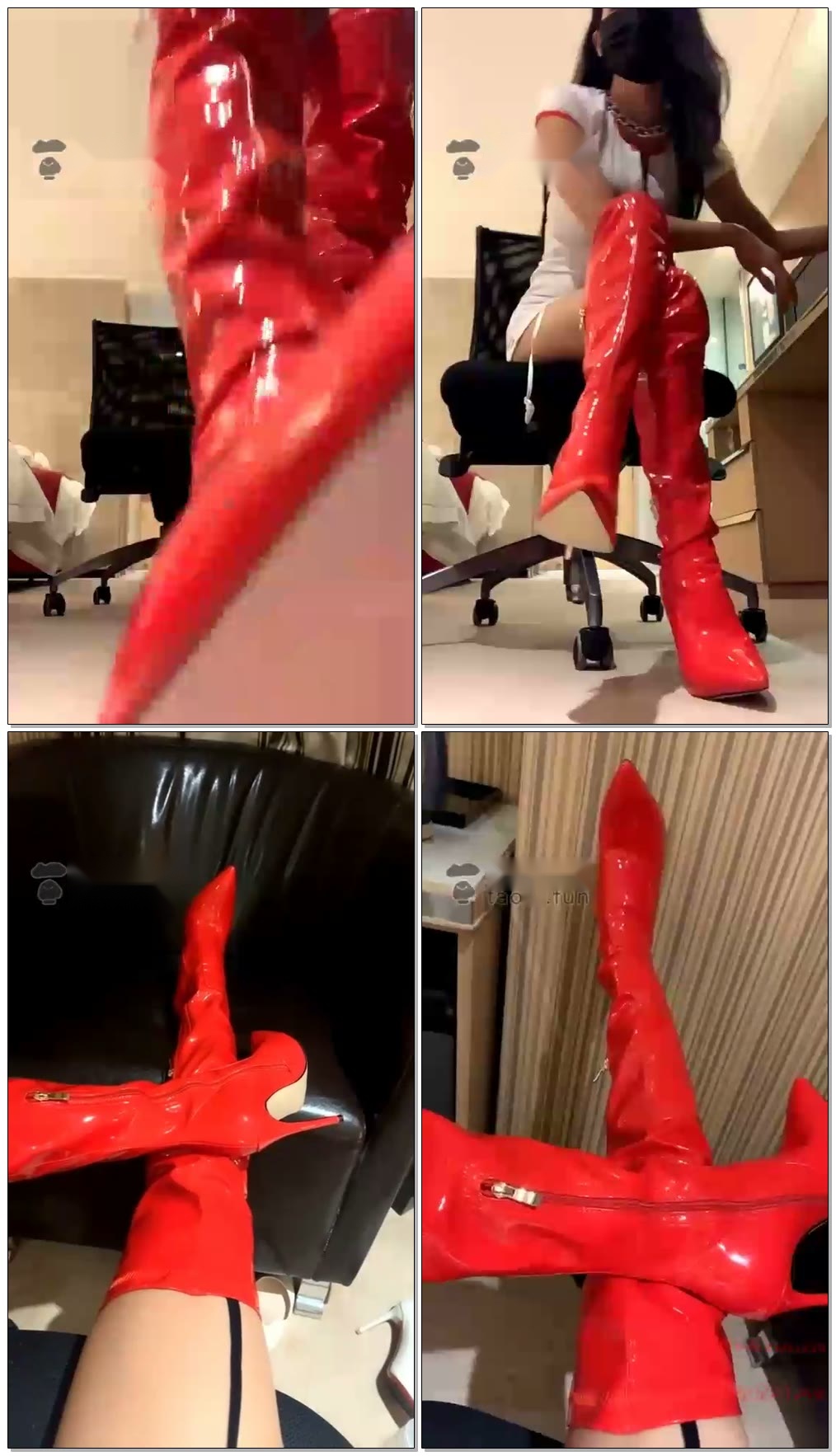 【苏老师S】第一视角护士装红长靴【23分钟】